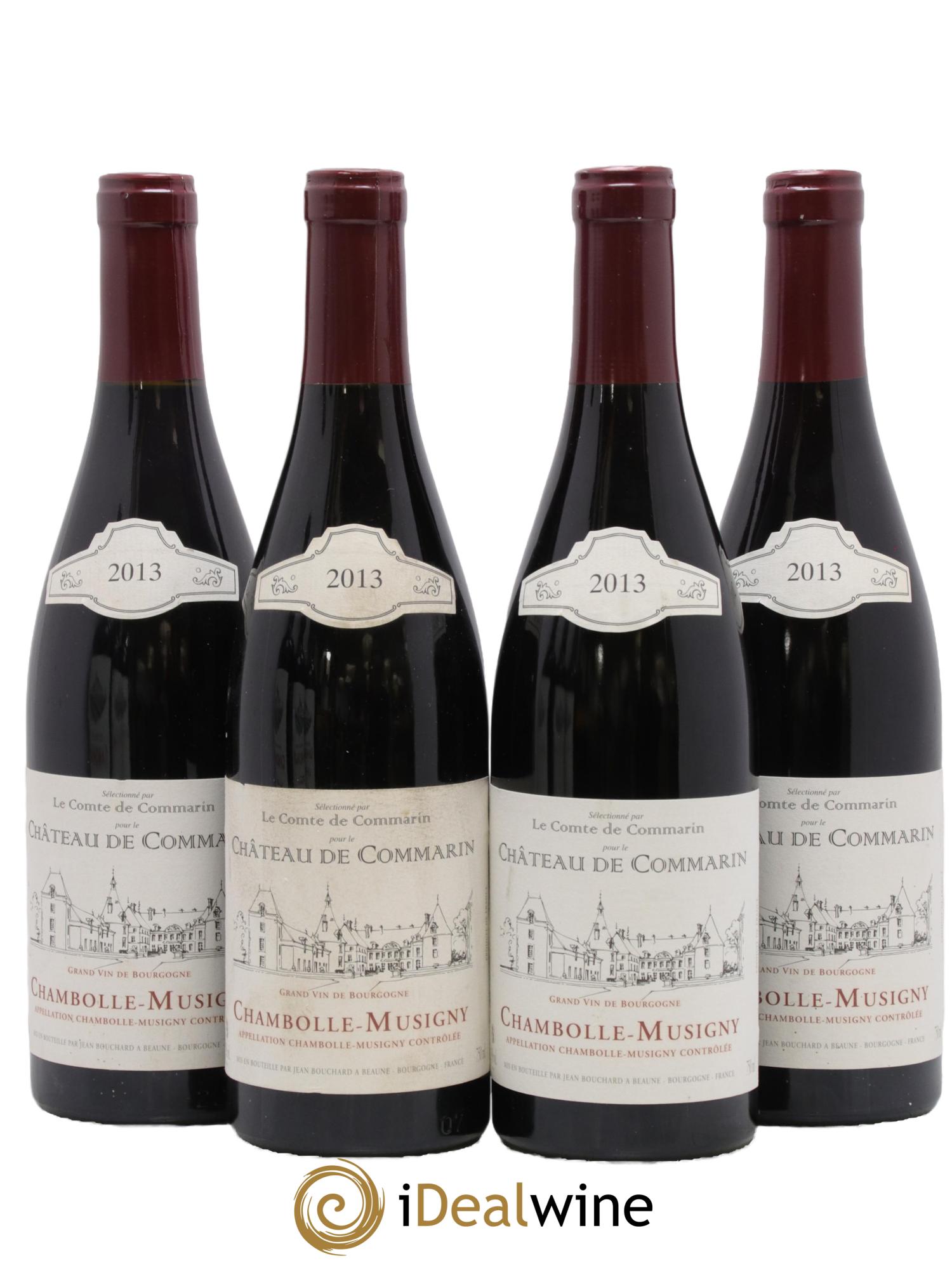 Chambolle-Musigny Château de Commarin 2013 - Lot de 4 bouteilles - 0