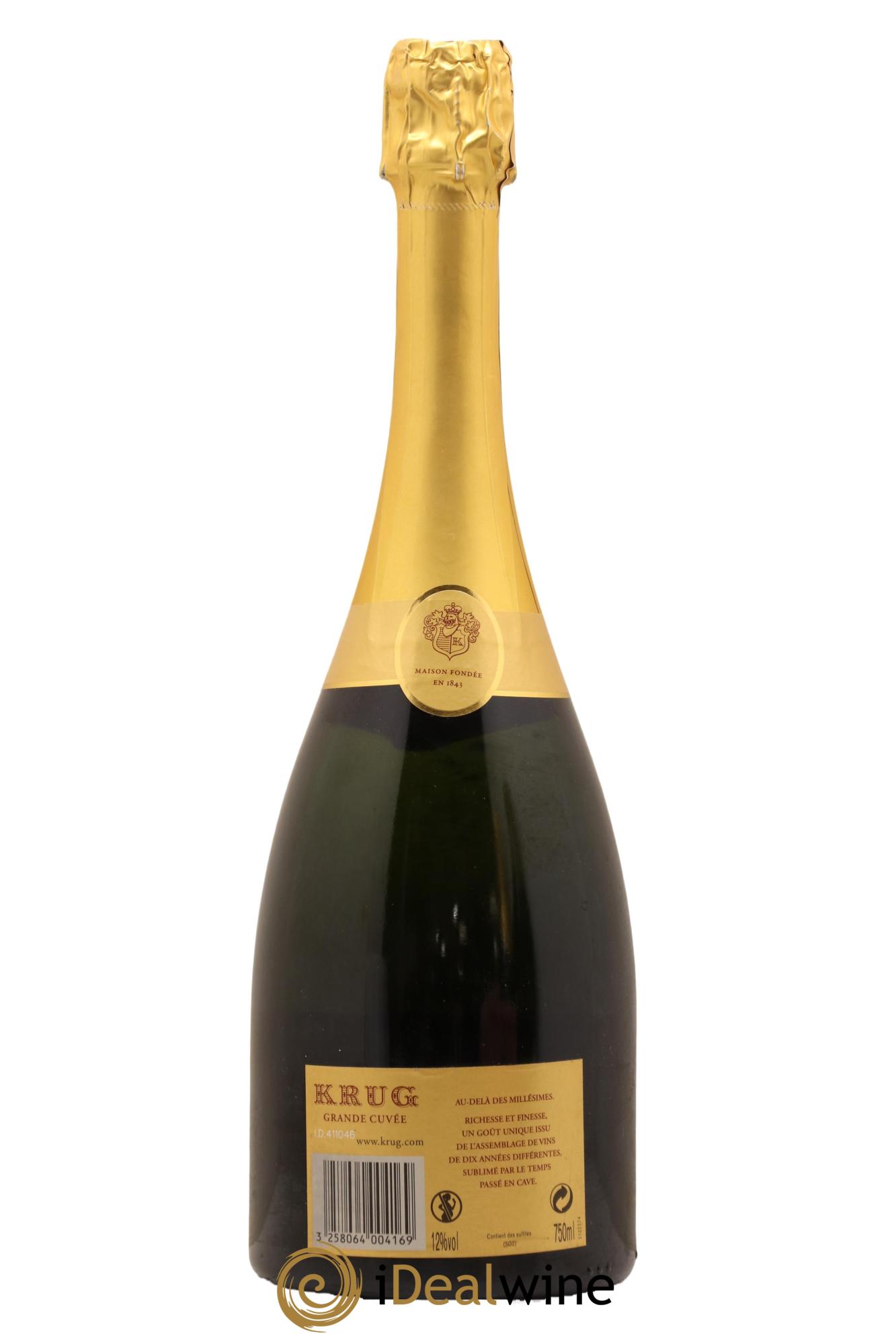 Grande Cuvée - 161ème édition Krug - Lot de 1 bouteille - 1