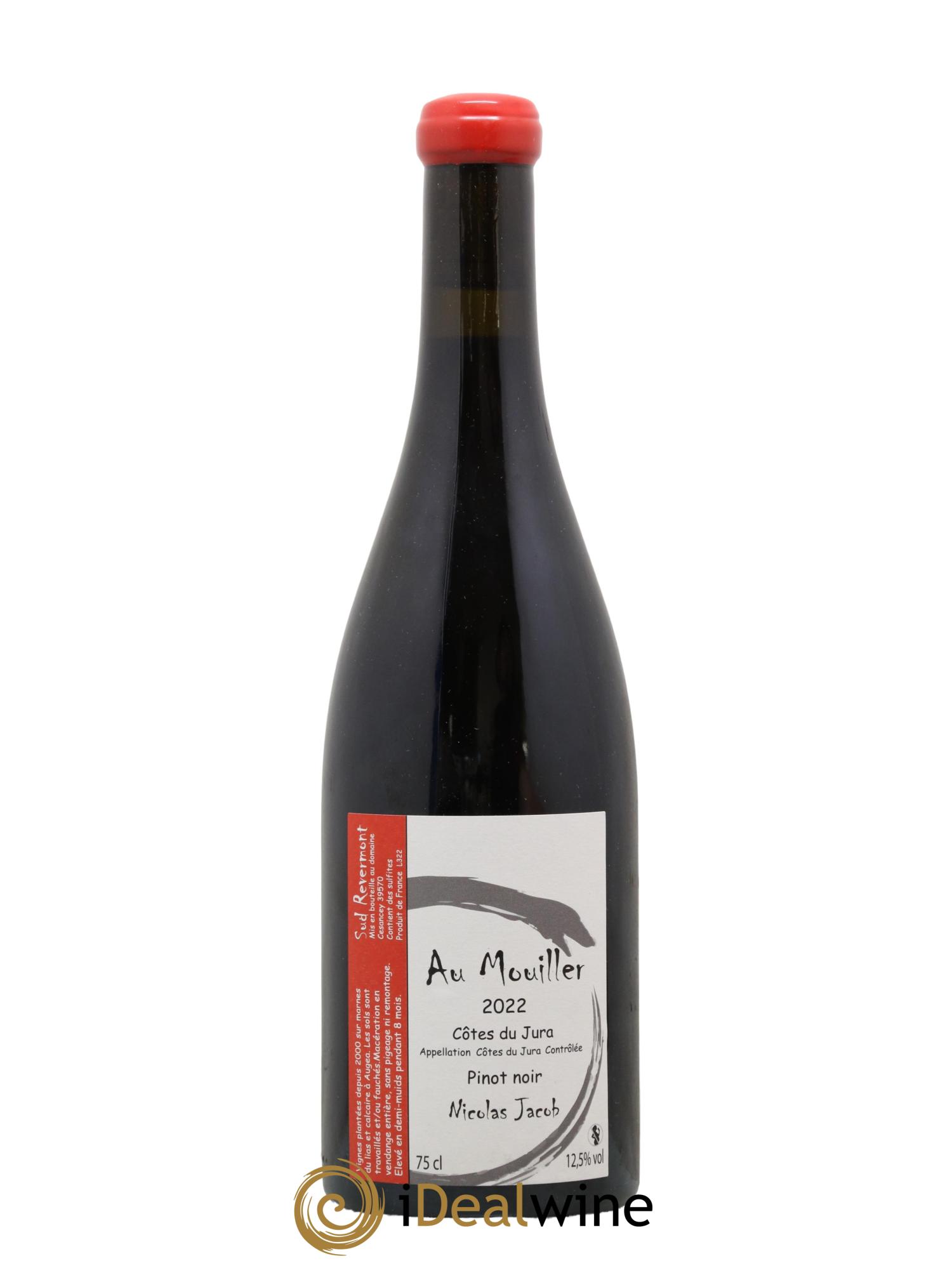 Côtes du Jura Pinot Noir Au Mouiller Nicolas Jacob 2022 - Lot de 1 bouteille - 0