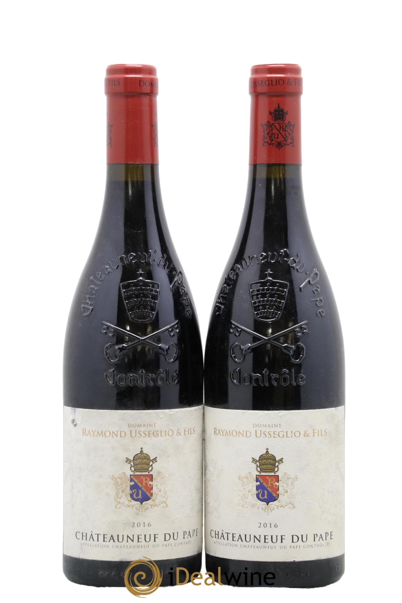 Châteauneuf-du-Pape Raymond Usseglio & Fils (Domaine) 2016 - Lot de 2 bouteilles - 0