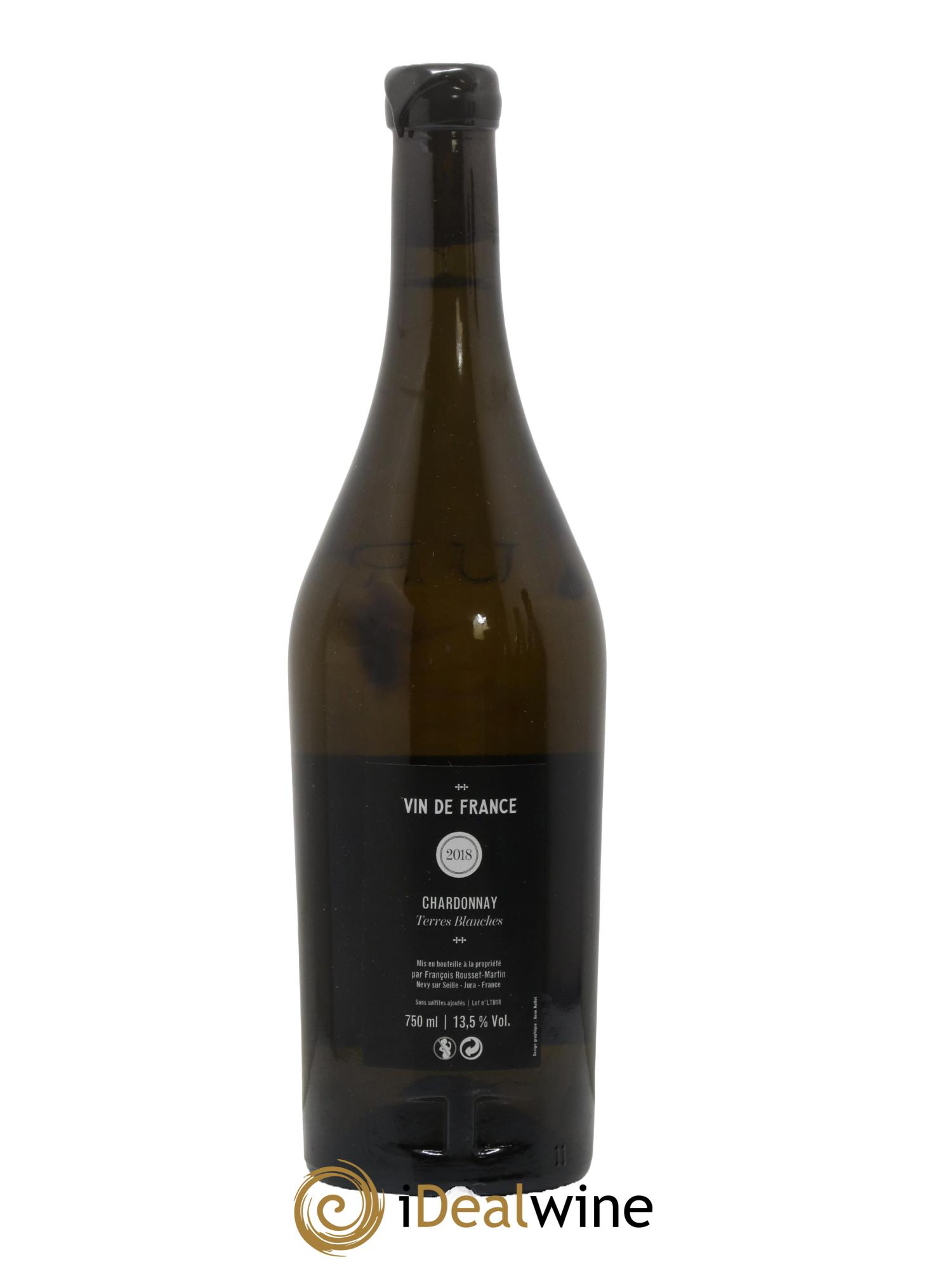Vin de France Terres Blanches François Rousset Martin 2018 - Posten von 1 Flasche - 1