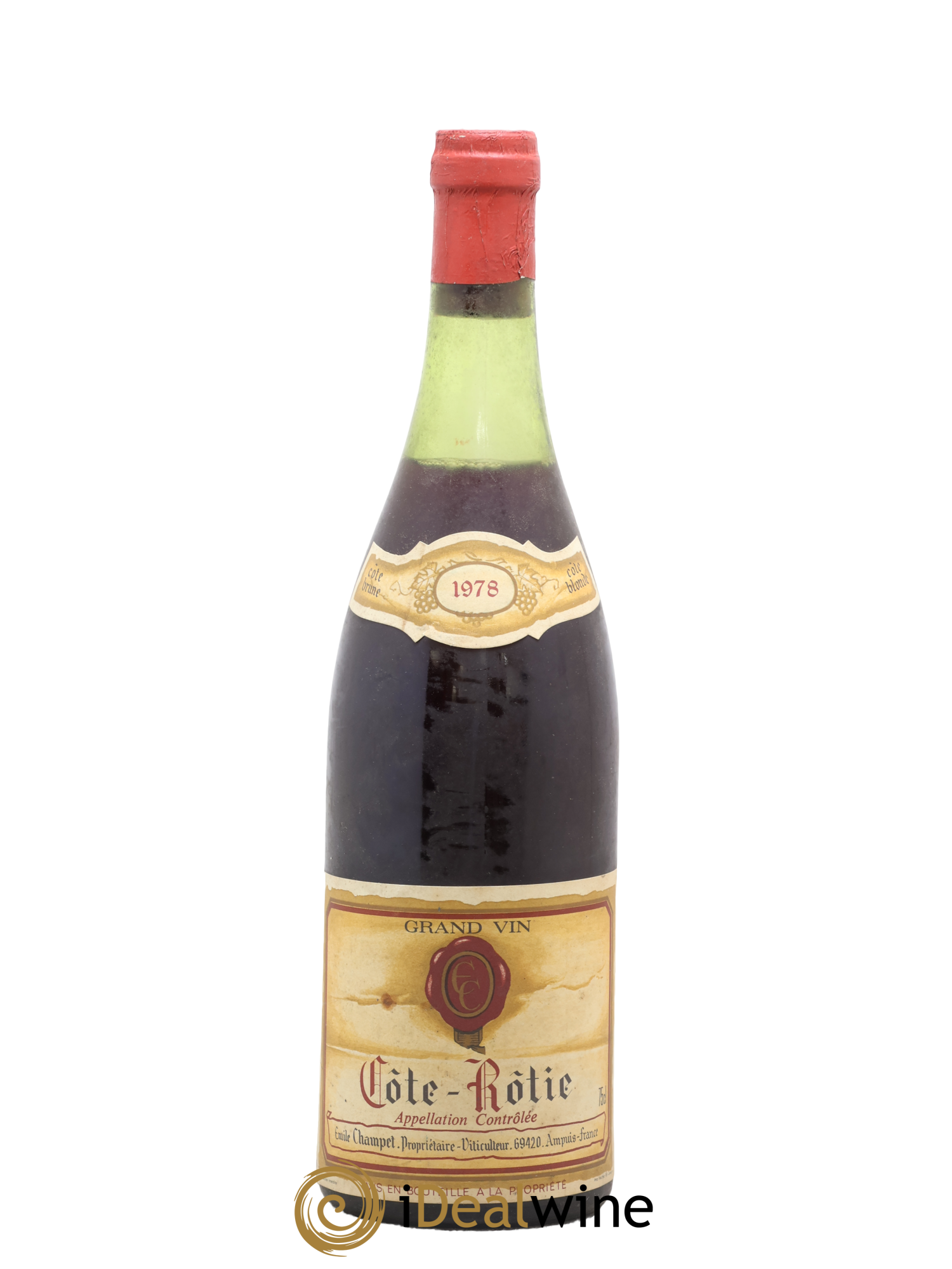 Côte-Rôtie Champet 1978 - Lot de 1 bouteille - 0