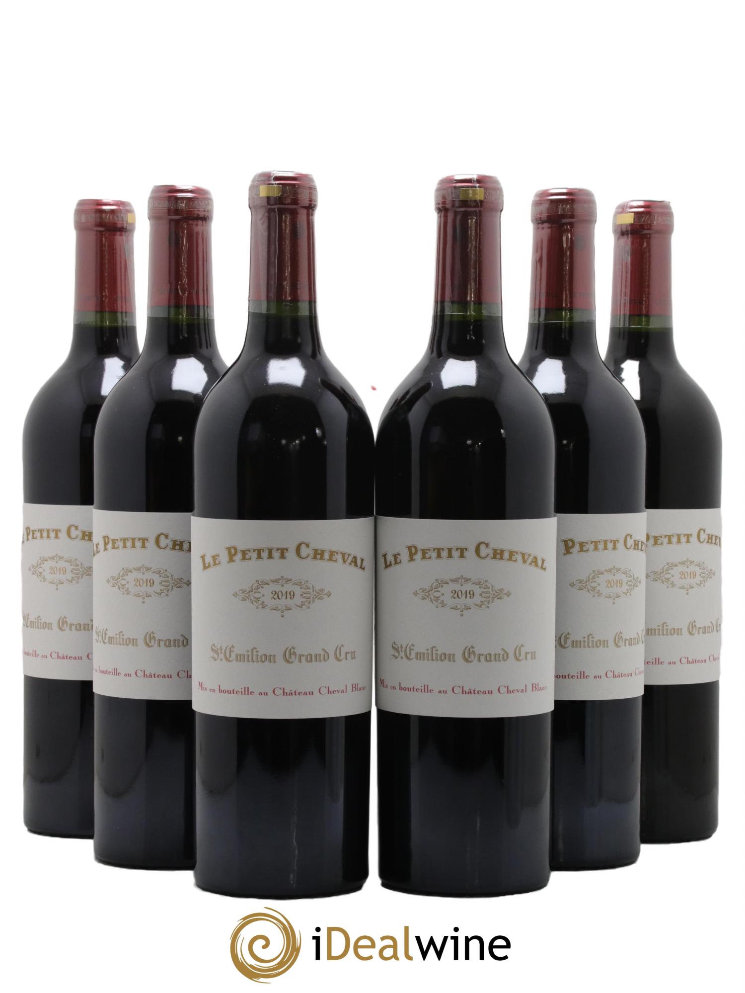 Le Petit Cheval Second Vin 2019 - Lot de 6 bouteilles - 0