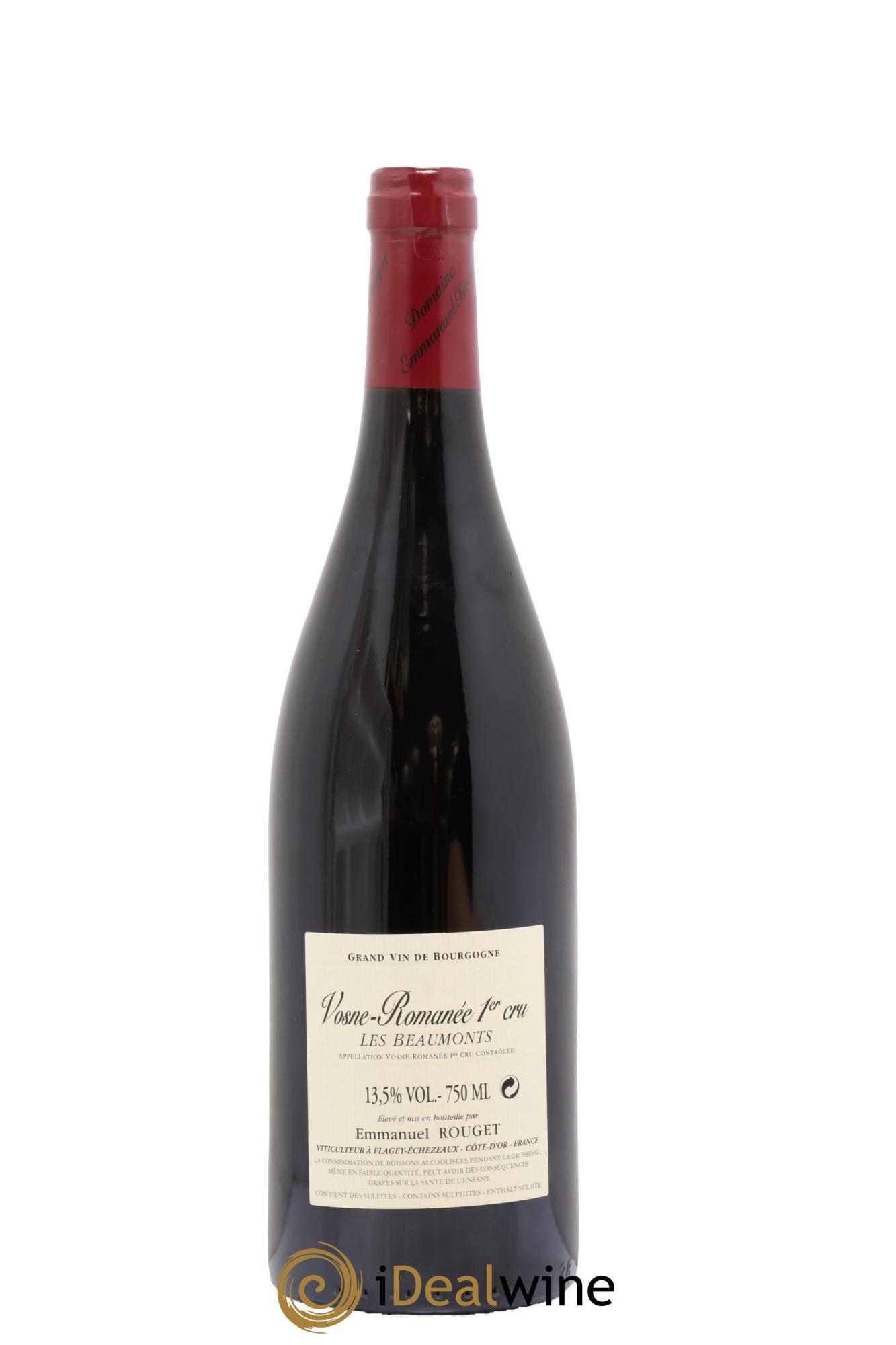 Vosne-Romanée 1er Cru Les Beaumonts Emmanuel Rouget 2017 - Lot de 1 bouteille - 1
