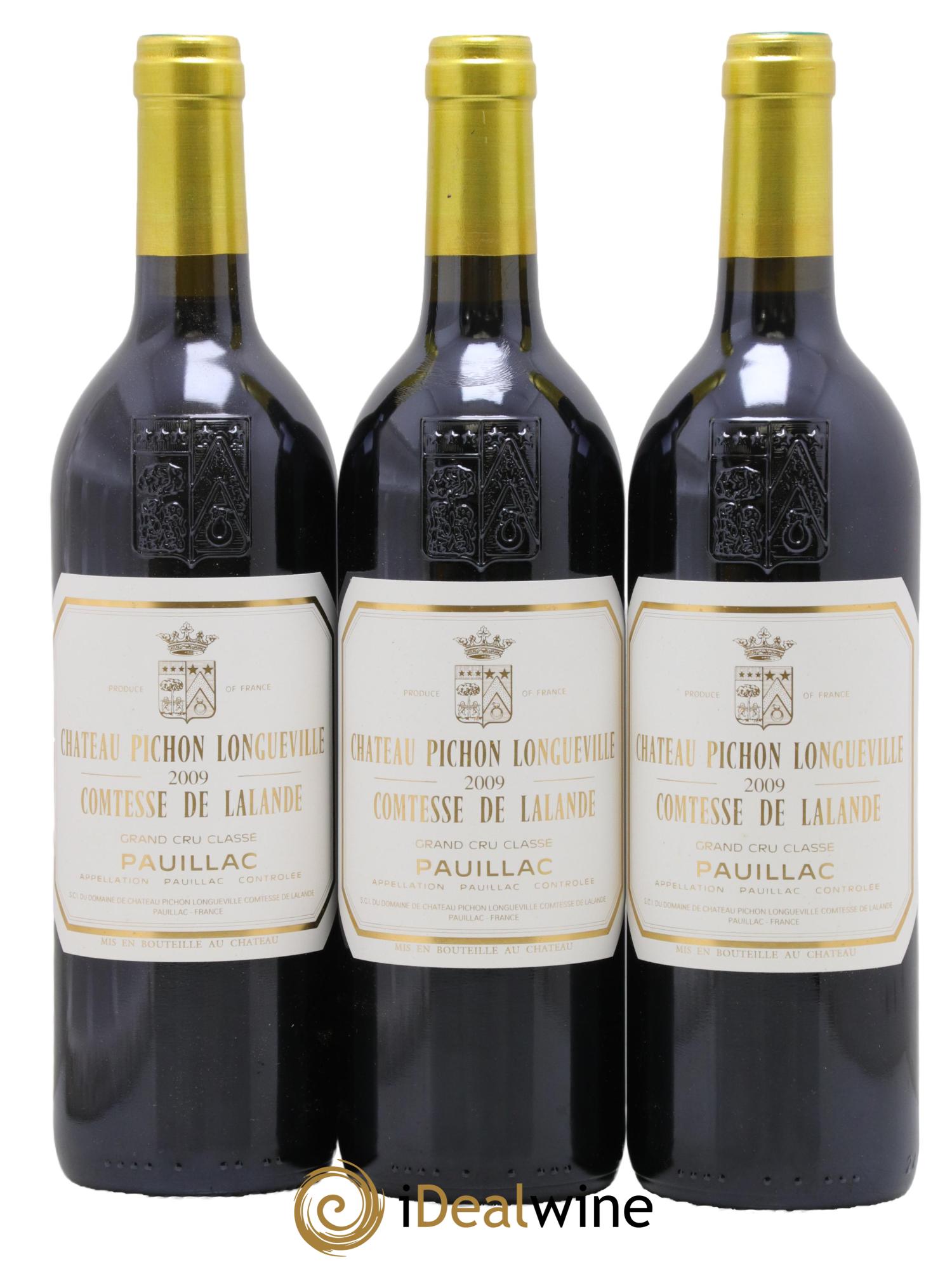Château Pichon Longueville Comtesse de Lalande 2ème Grand Cru Classé 2009 - Lot de 6 bouteilles - 2