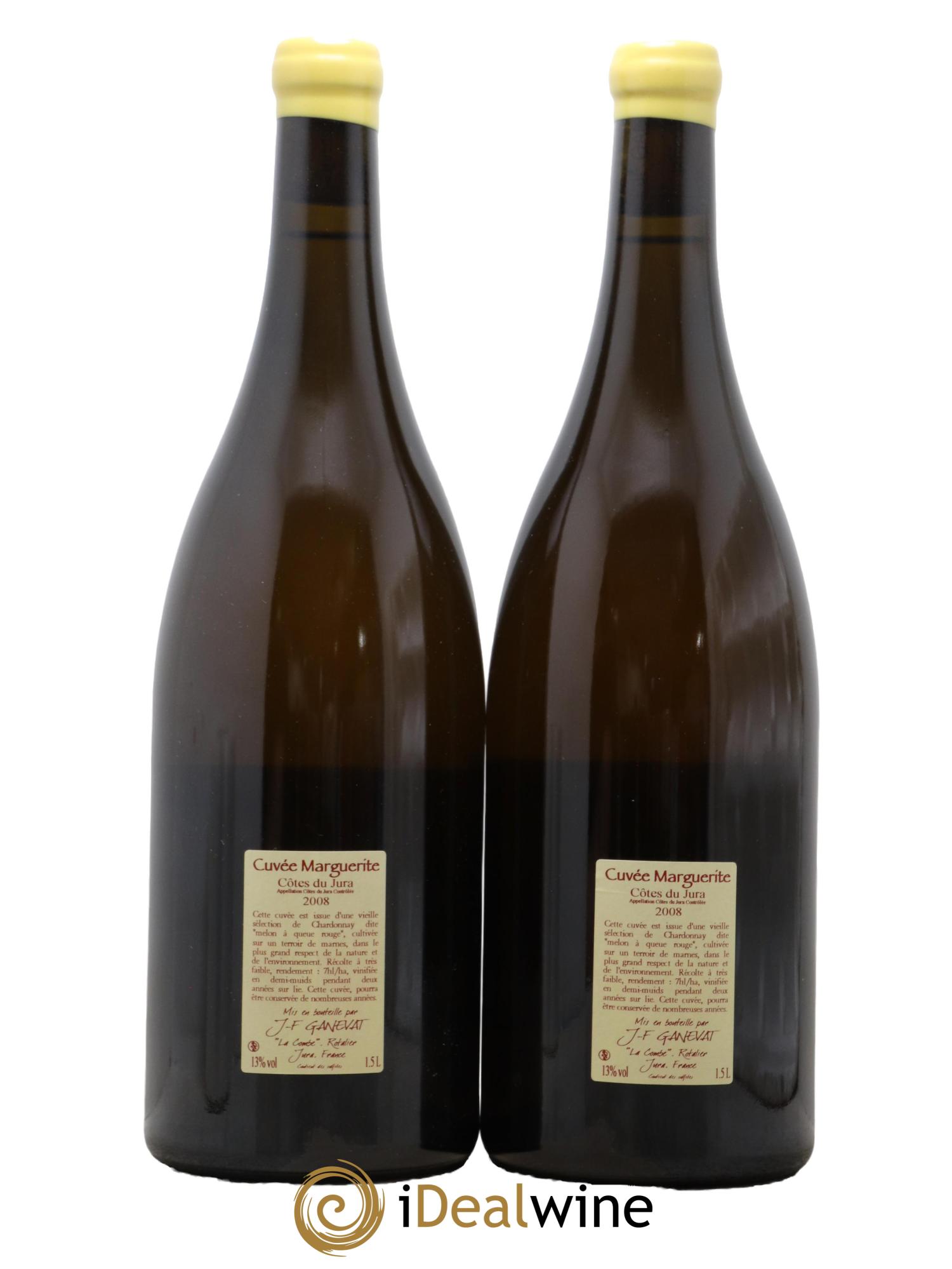 Côtes du Jura Cuvée Marguerite Jean-François Ganevat (Domaine) 2008 - Lot de 2 magnums - 1