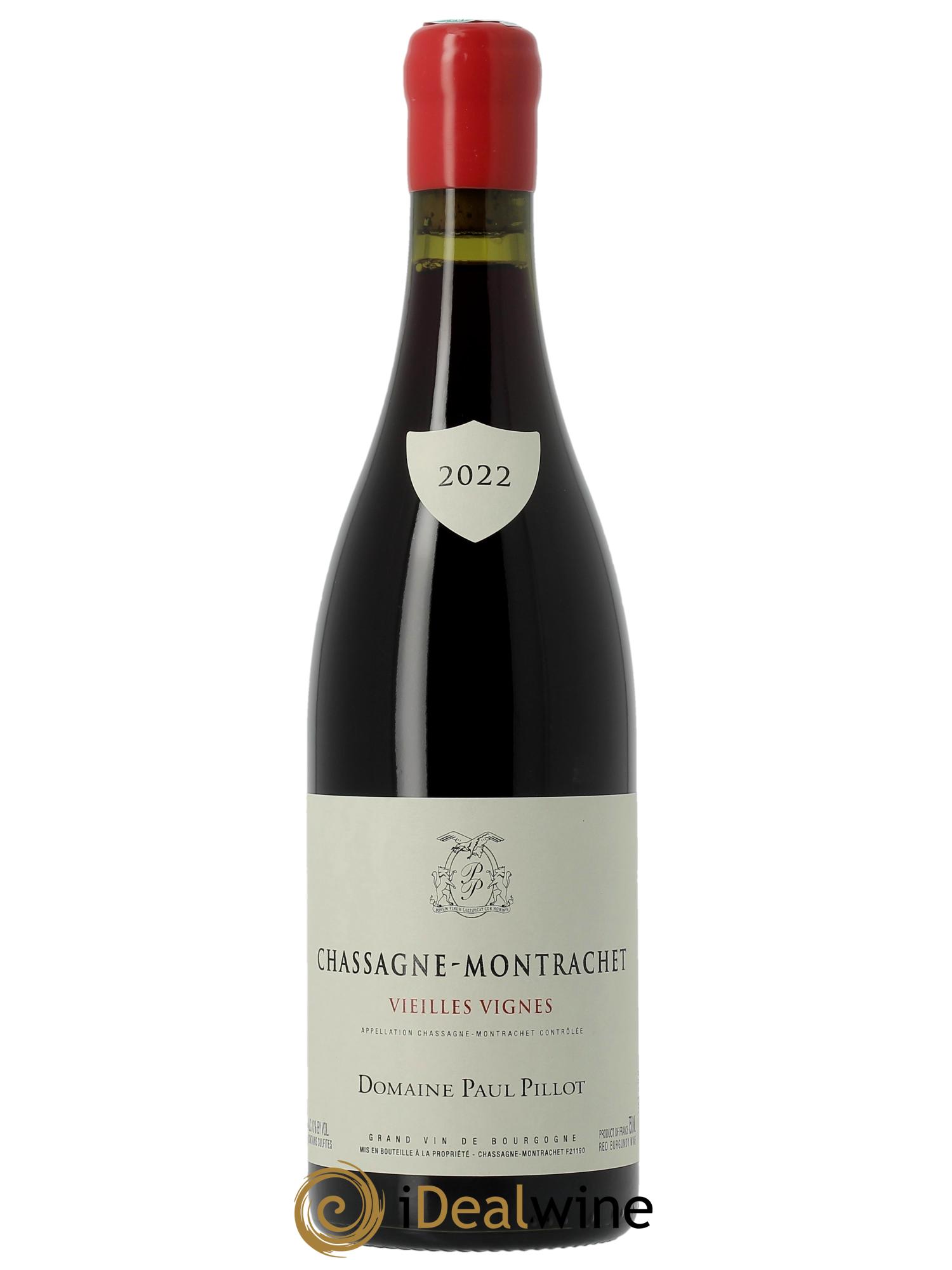 Chassagne-Montrachet Vieilles Vignes Paul Pillot (Domaine) 2022 - Lot de 1 bouteille - 0
