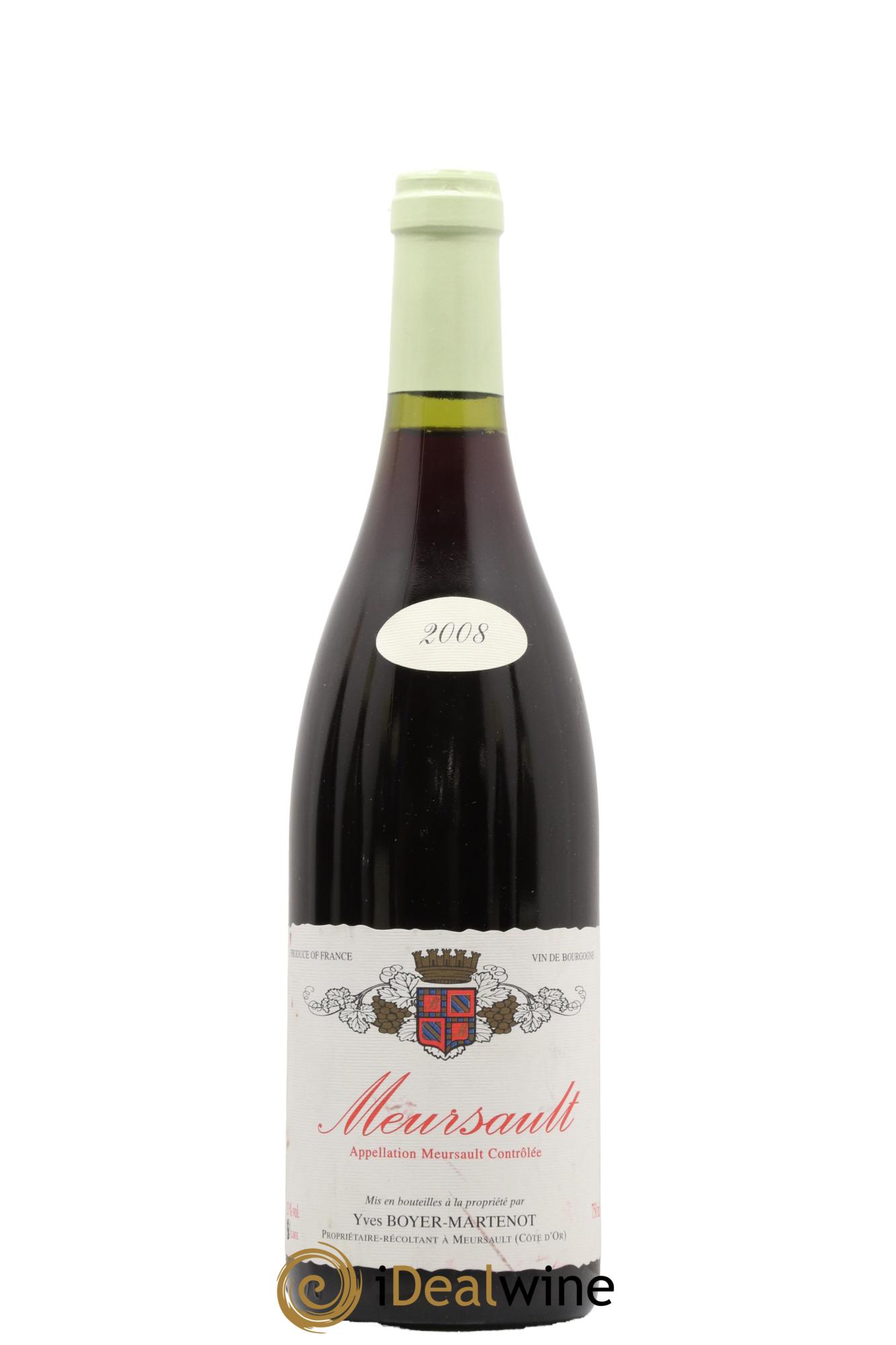 Meursault Boyer-Martenot 2008 - Lot de 1 bouteille - 0