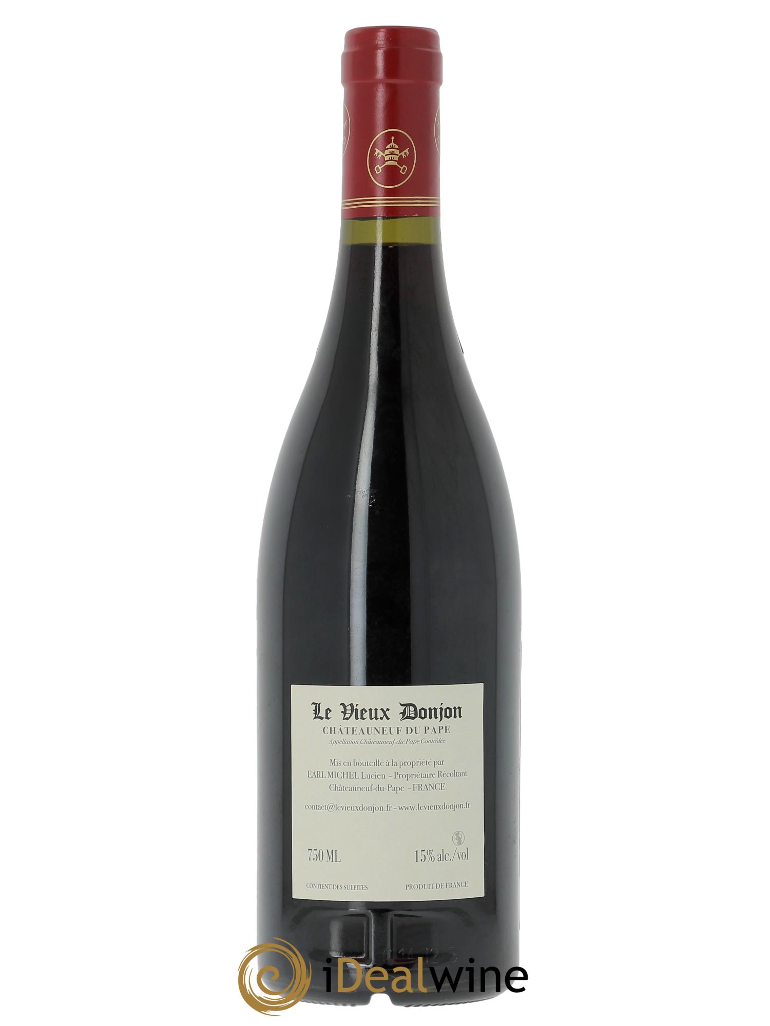 Châteauneuf-du-Pape Le Vieux Donjon Michel Lucien 2015 - Lot de 1 bouteille - 1