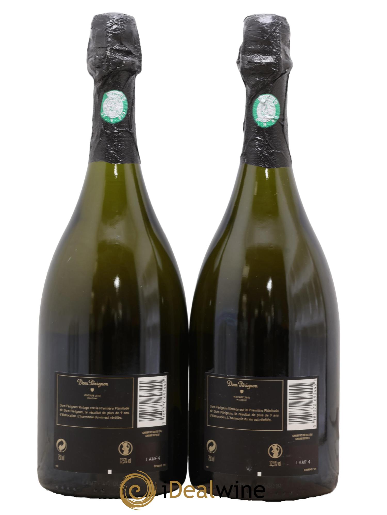 Brut Dom Pérignon 2010 - Posten von 2 Flaschen - 1