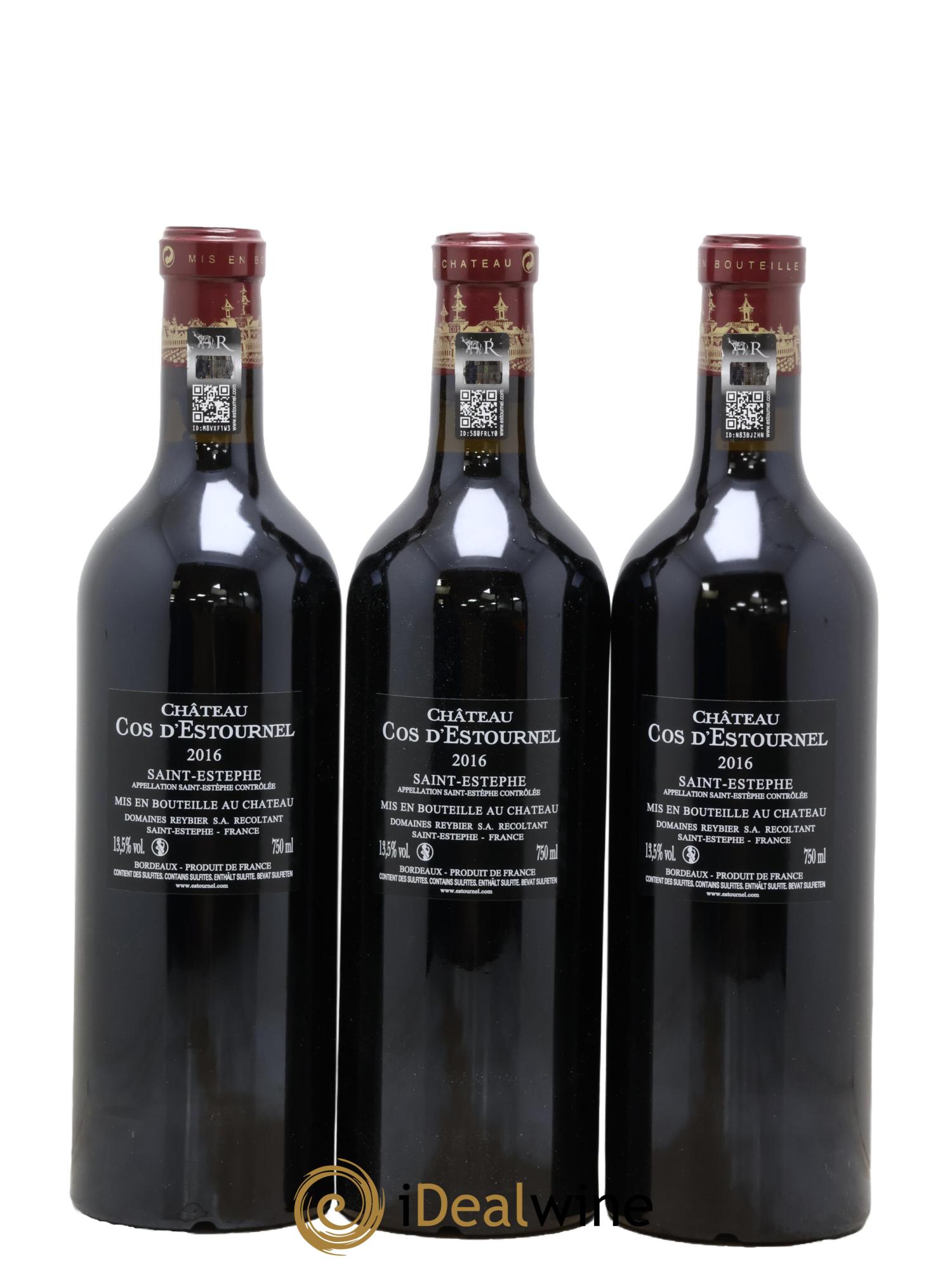 Cos d'Estournel 2ème Grand Cru Classé 2016 - Lot of 6 bottles - 4