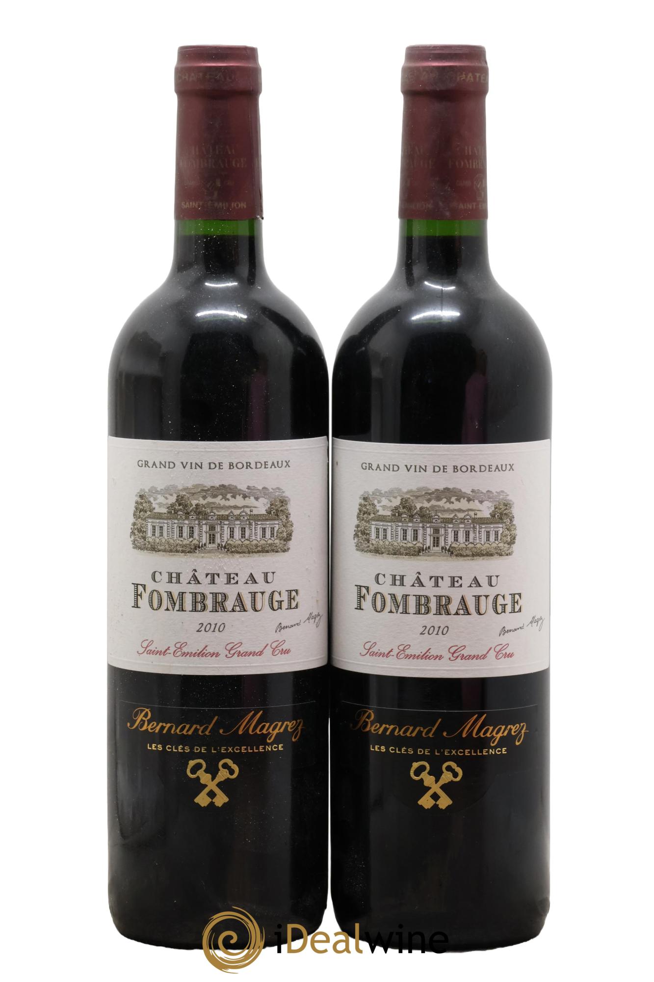Château Fombrauge Grand Cru Classé 2010 - Lot of 2 bottles - 0