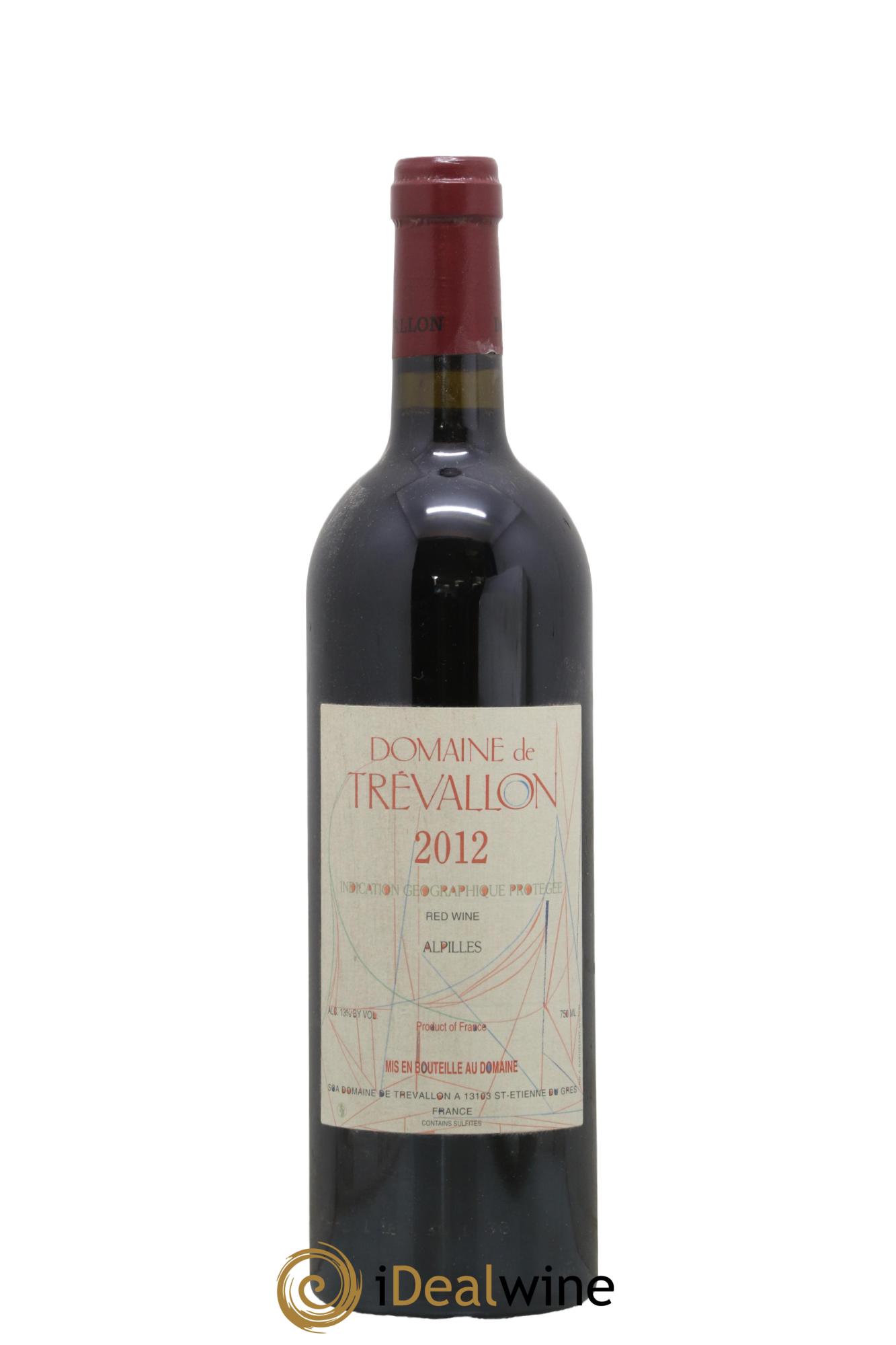 Alpilles Trévallon (Domaine de) Eloi Dürrbach 2012 - Lot de 1 bouteille - 0