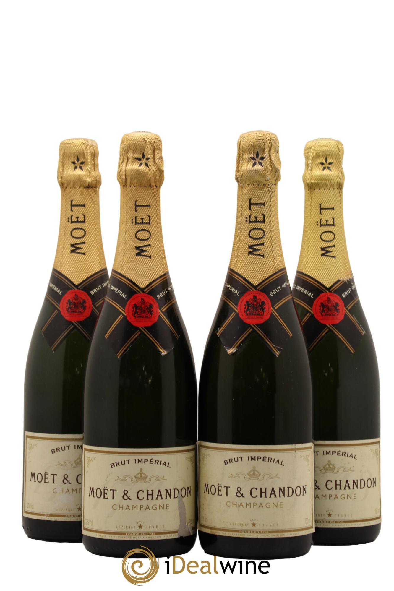 Impérial Brut Moët et Chandon - Lot de 4 bouteilles - 0