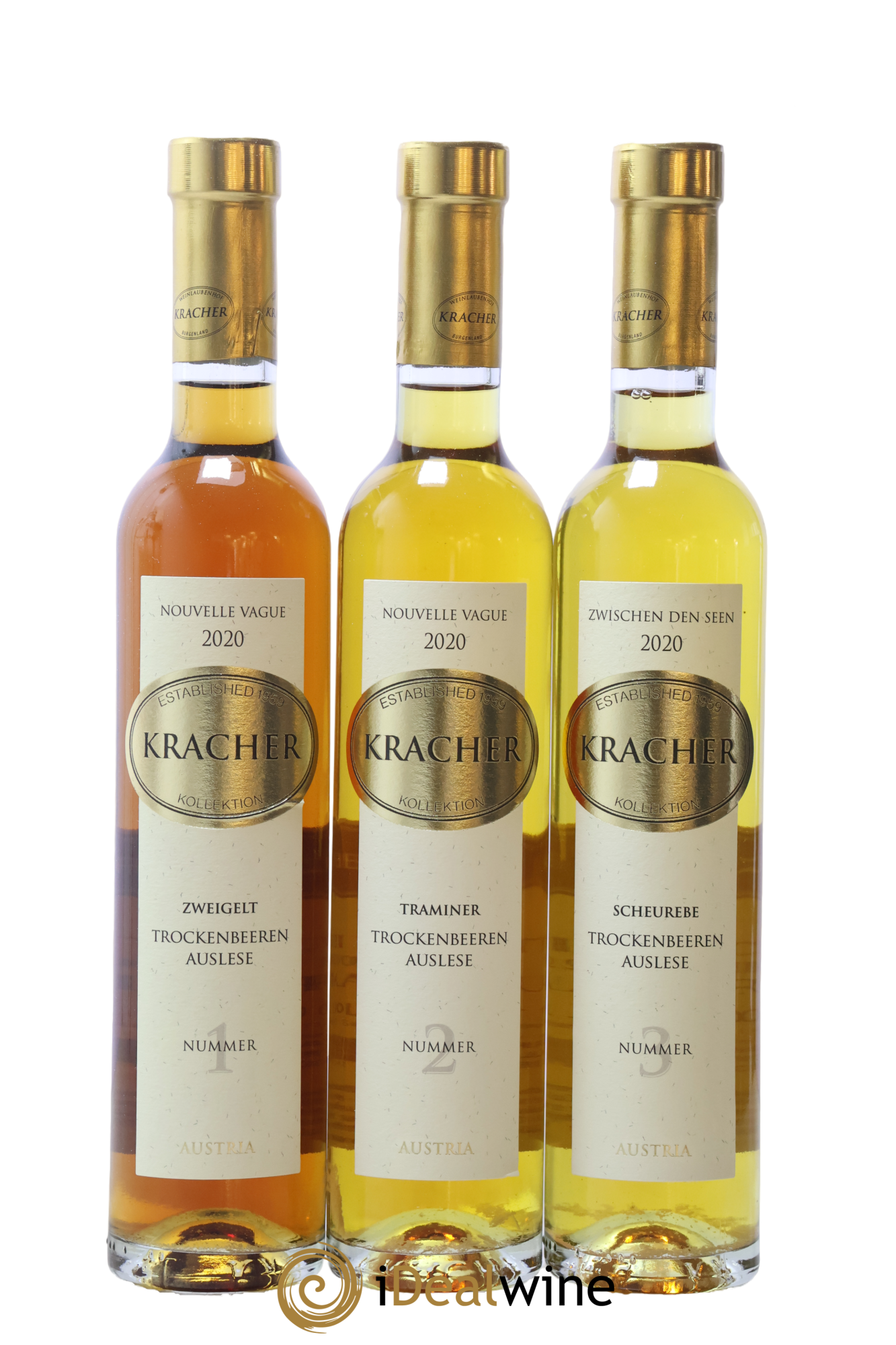 Coffret Panaché Grande Cuvée Kracher 2020 - Lot de 6 demi bouteilles - 1