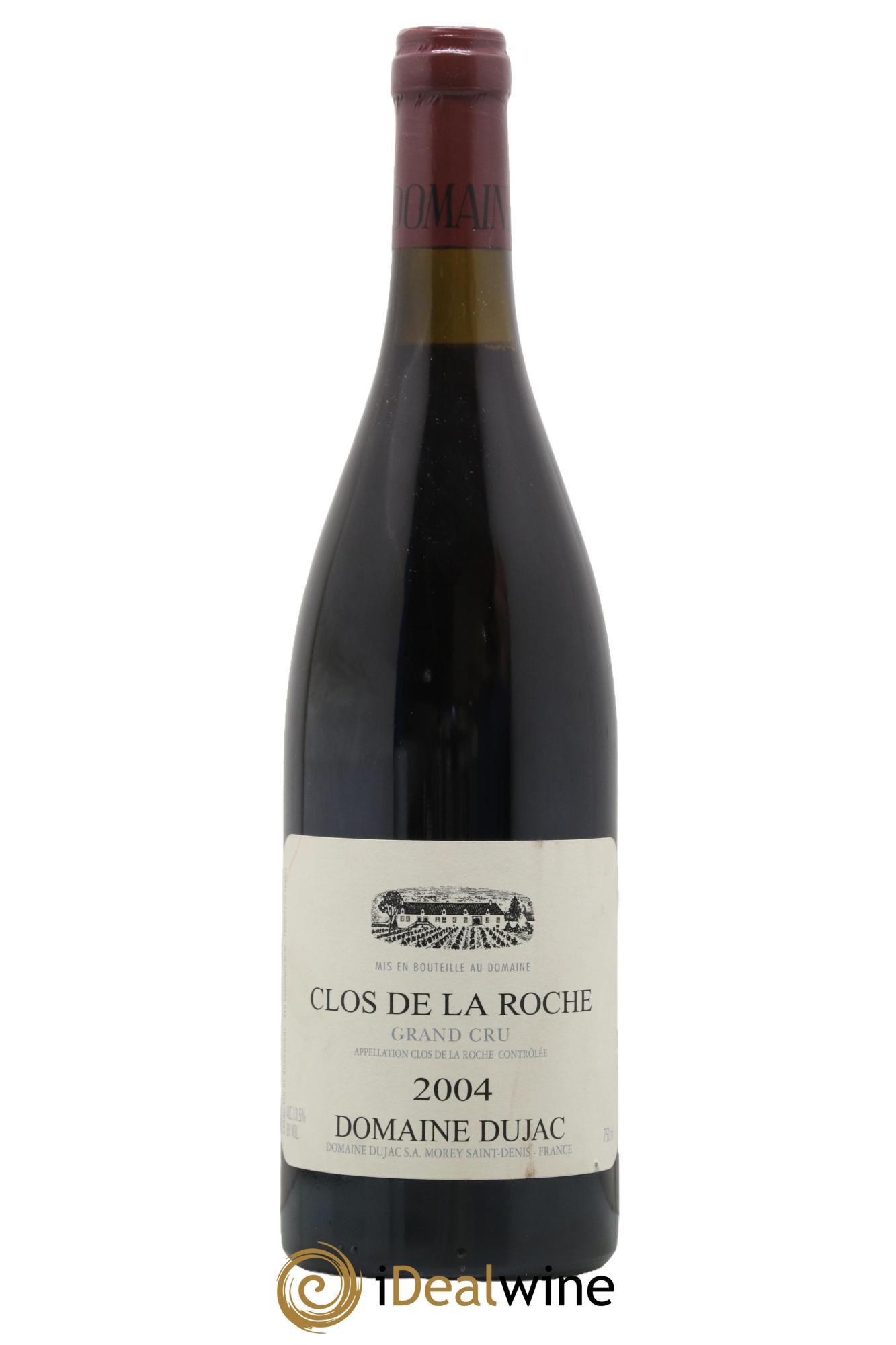 Clos de la Roche Grand Cru Dujac (Domaine) 2004 - Lot de 1 bouteille - 0