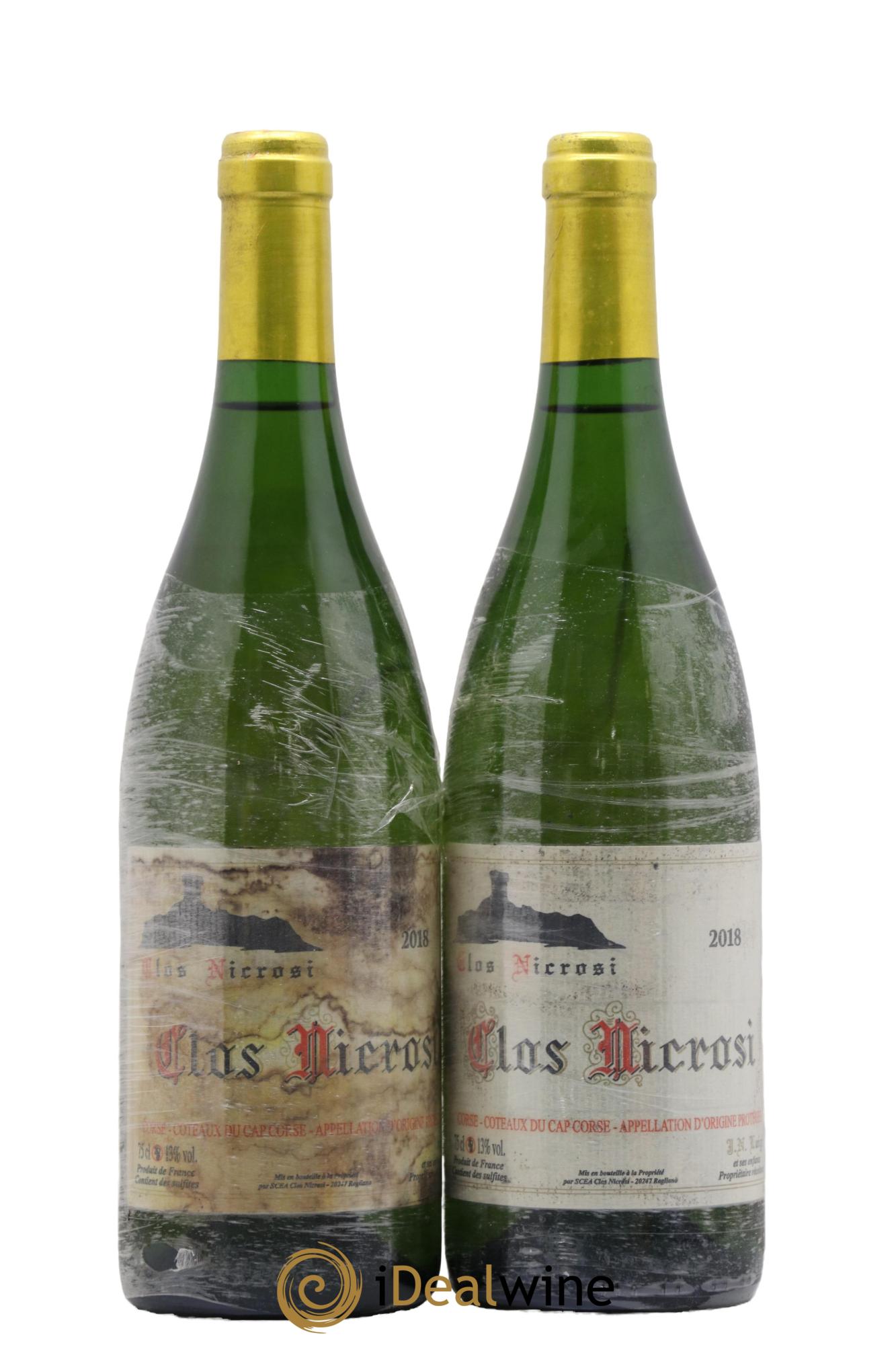 Vin de Corse Clos Nicrosi 2018 - Lot de 2 bouteilles - 0