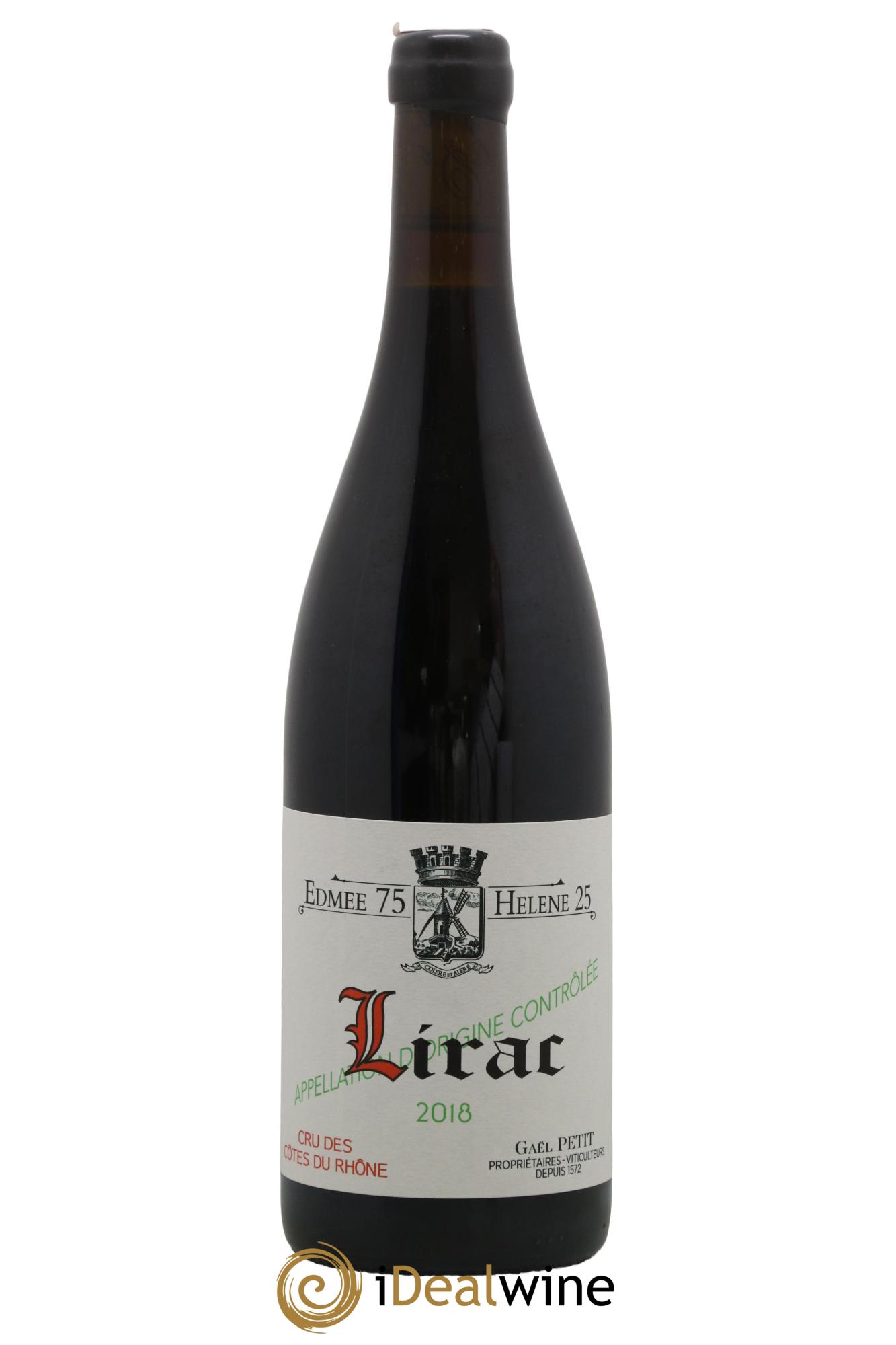 Lirac Domaine Gael Petit 2018 - Lot de 1 bouteille - 0