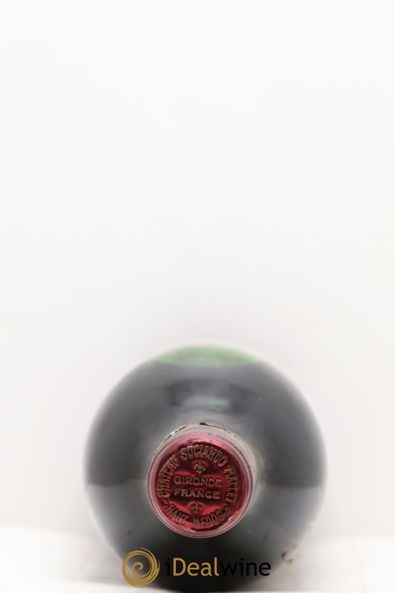 Château Sociando Mallet 1990 - Lotto di 2 bottiglie - 1