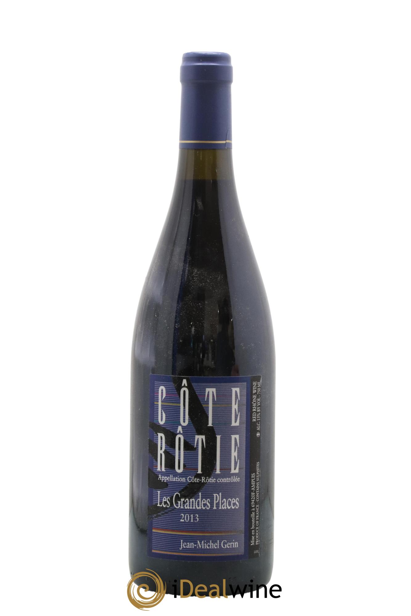 Côte-Rôtie Les Grandes Places Jean-Michel Gerin 2013 - Lot de 1 bouteille - 0