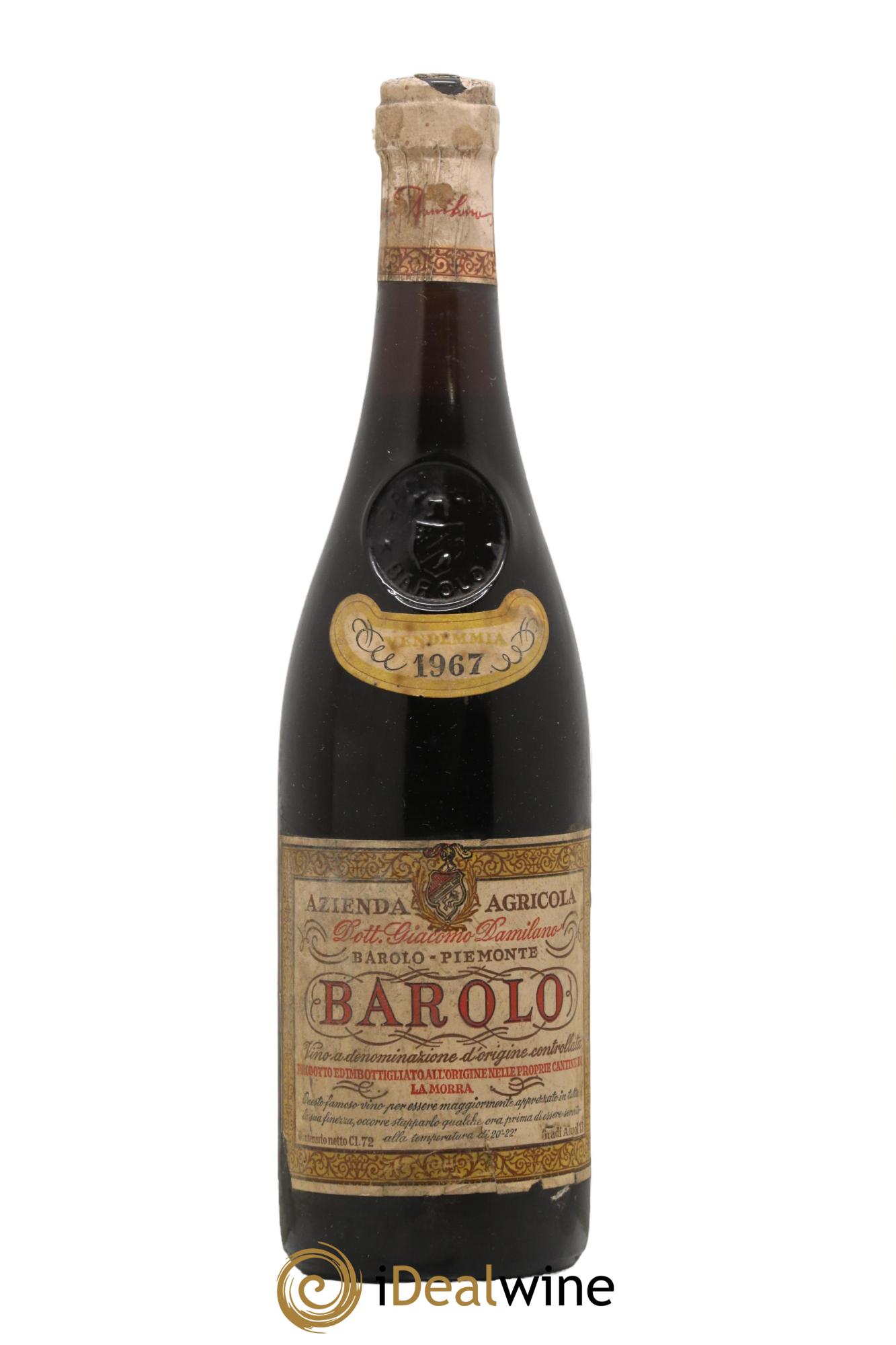 Barolo Damilano 1967 - Lot de 1 bouteille - 0