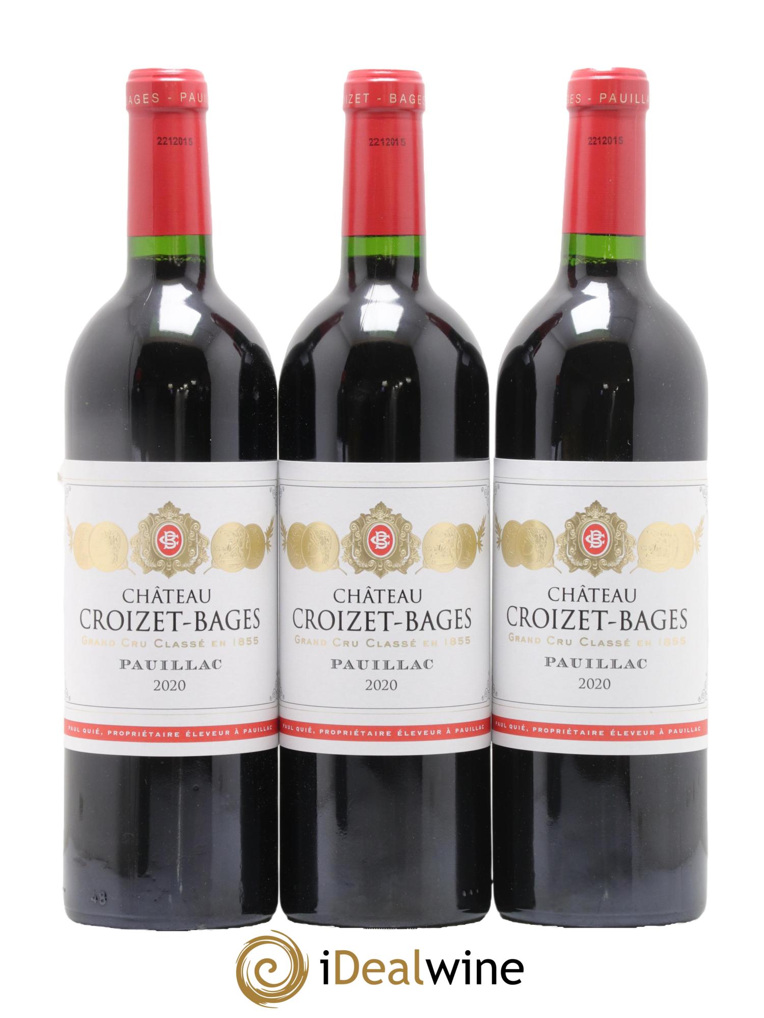 Château Croizet Bages 5ème Grand Cru Classé 2020 - Lot of 6 bottles - 2
