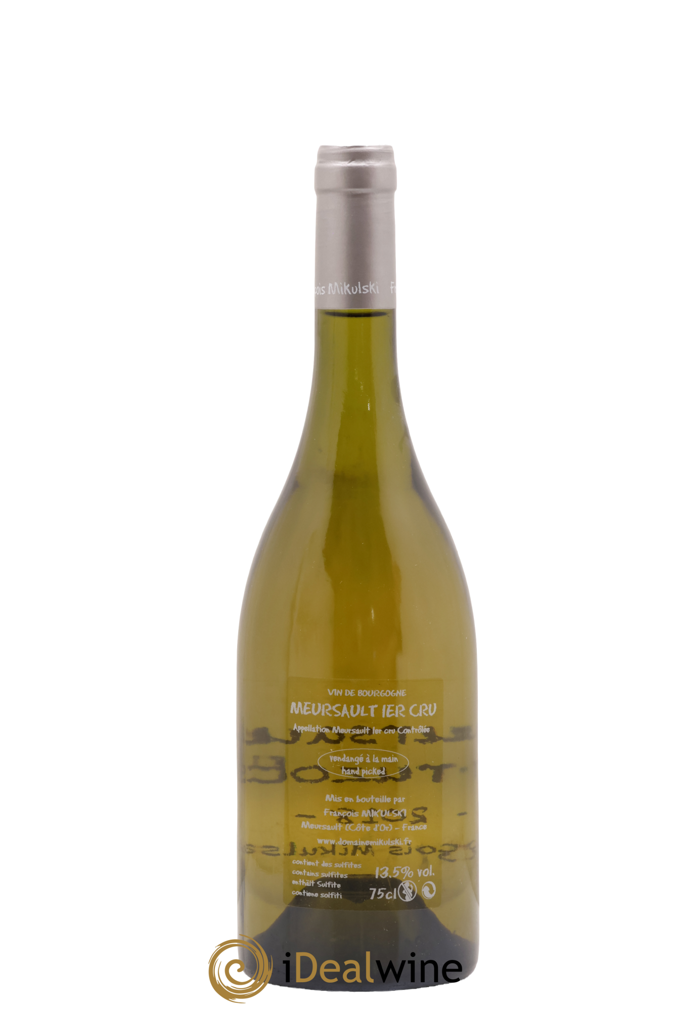 Meursault 1er Cru Poruzots François Mikulski 2018 - Lot de 1 bouteille - 1
