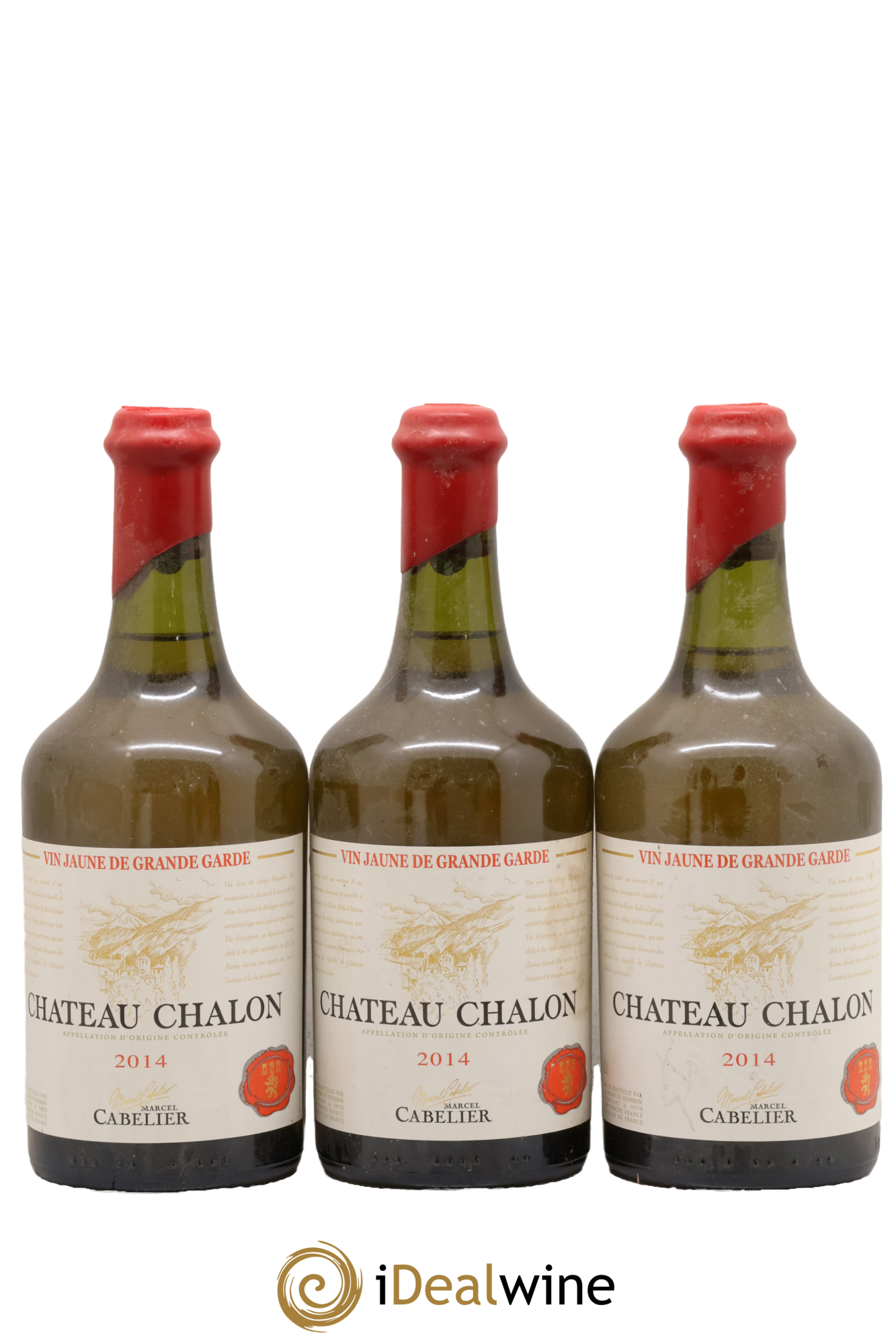 Château-Chalon Cabelier 2014 - Lot de 3 clavelins - 0