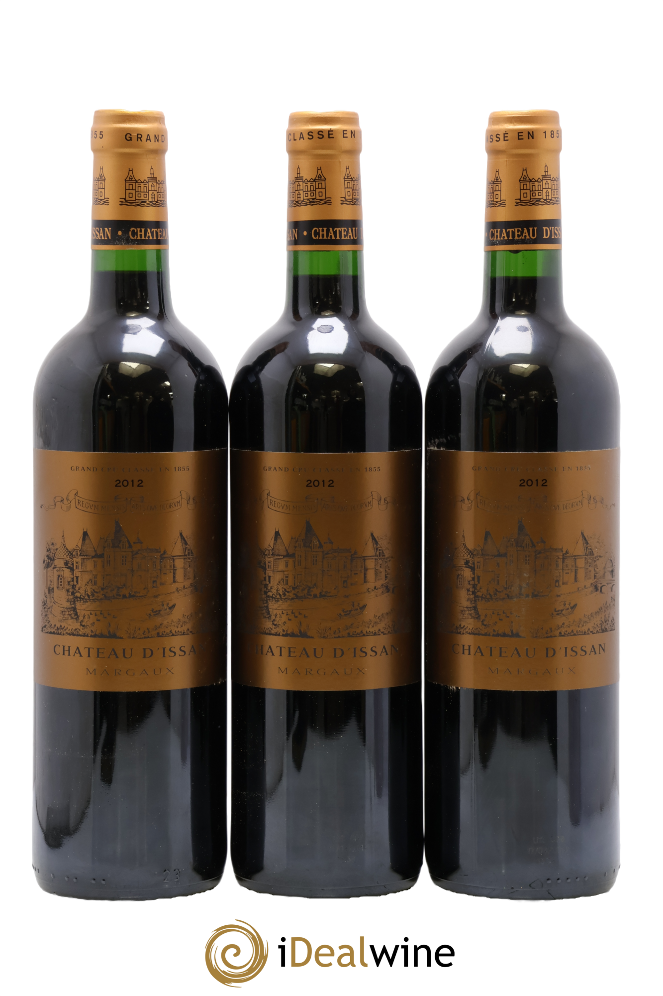 Château d'Issan 3ème Grand Cru Classé 2012 - Posten von 3 Flaschen - 0