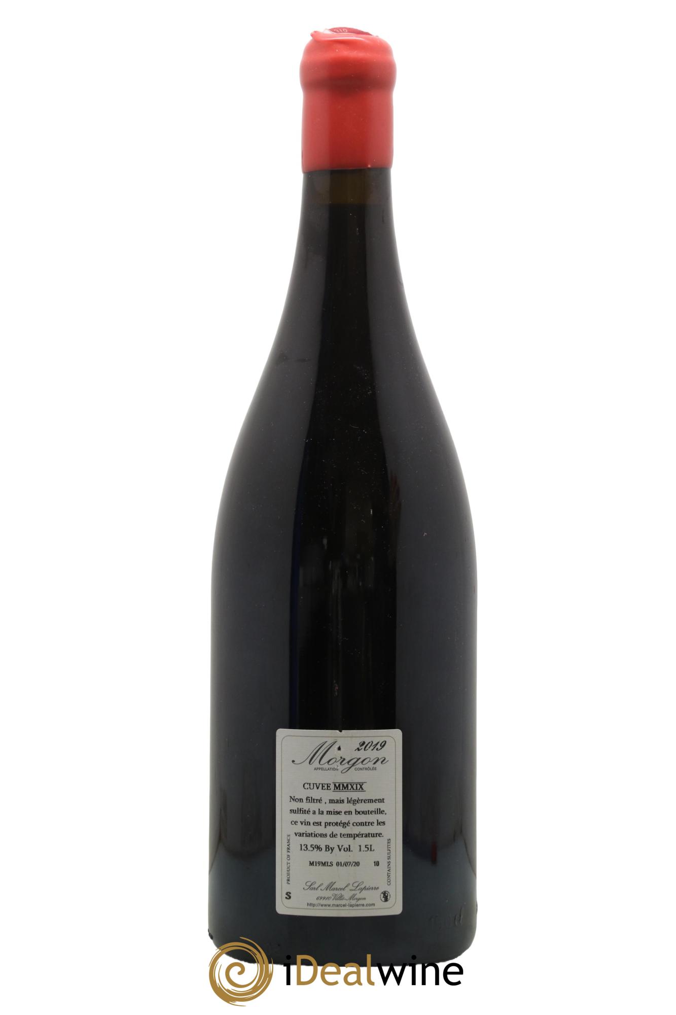 Morgon Cuvée Marcel Lapierre Marcel Lapierre (Domaine) 2019 - Lot de 1 magnum - 1