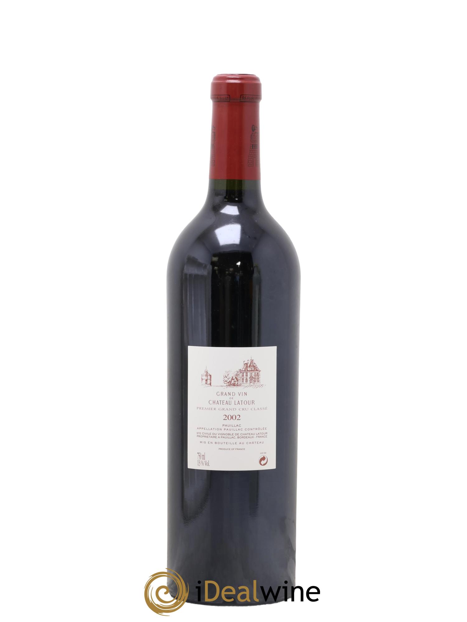 Château Latour 1er Grand Cru Classé 2002 - Lot of 1 bottle - 1