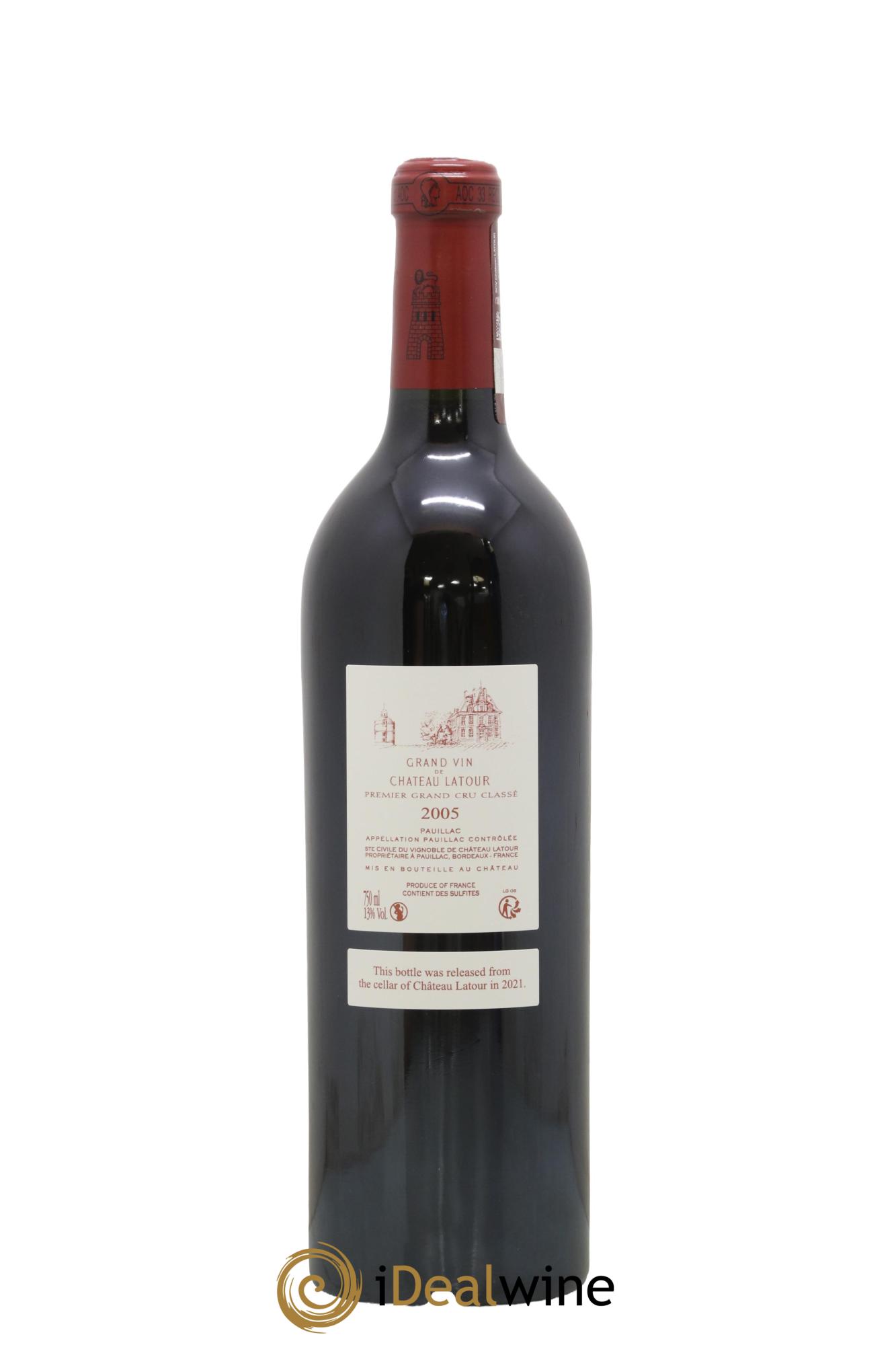 Château Latour 1er Grand Cru Classé 2005 - Lot of 1 bottle - 1
