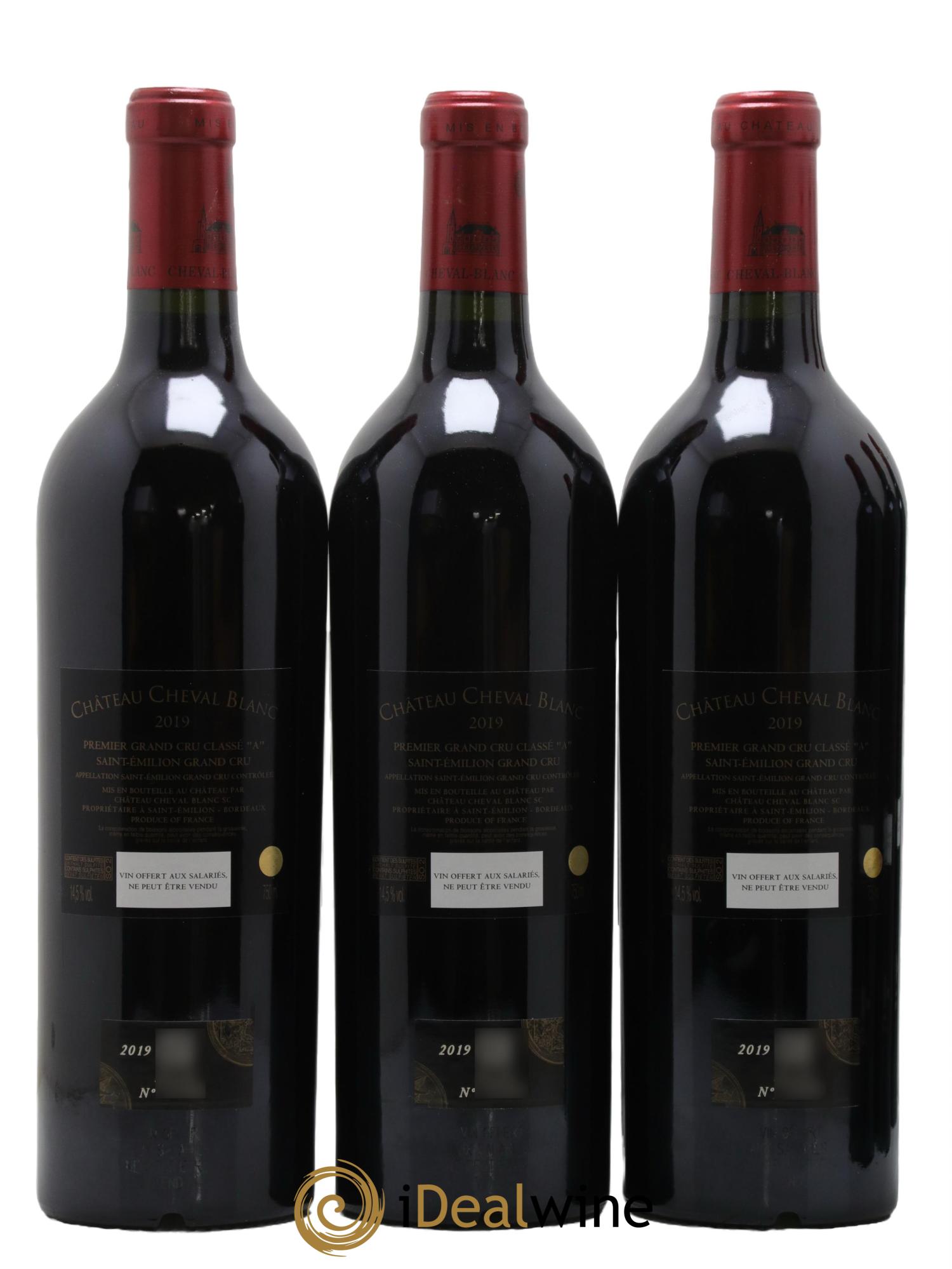 Château Cheval Blanc 1er Grand Cru Classé A 2019 - Lot de 6 bouteilles - 4