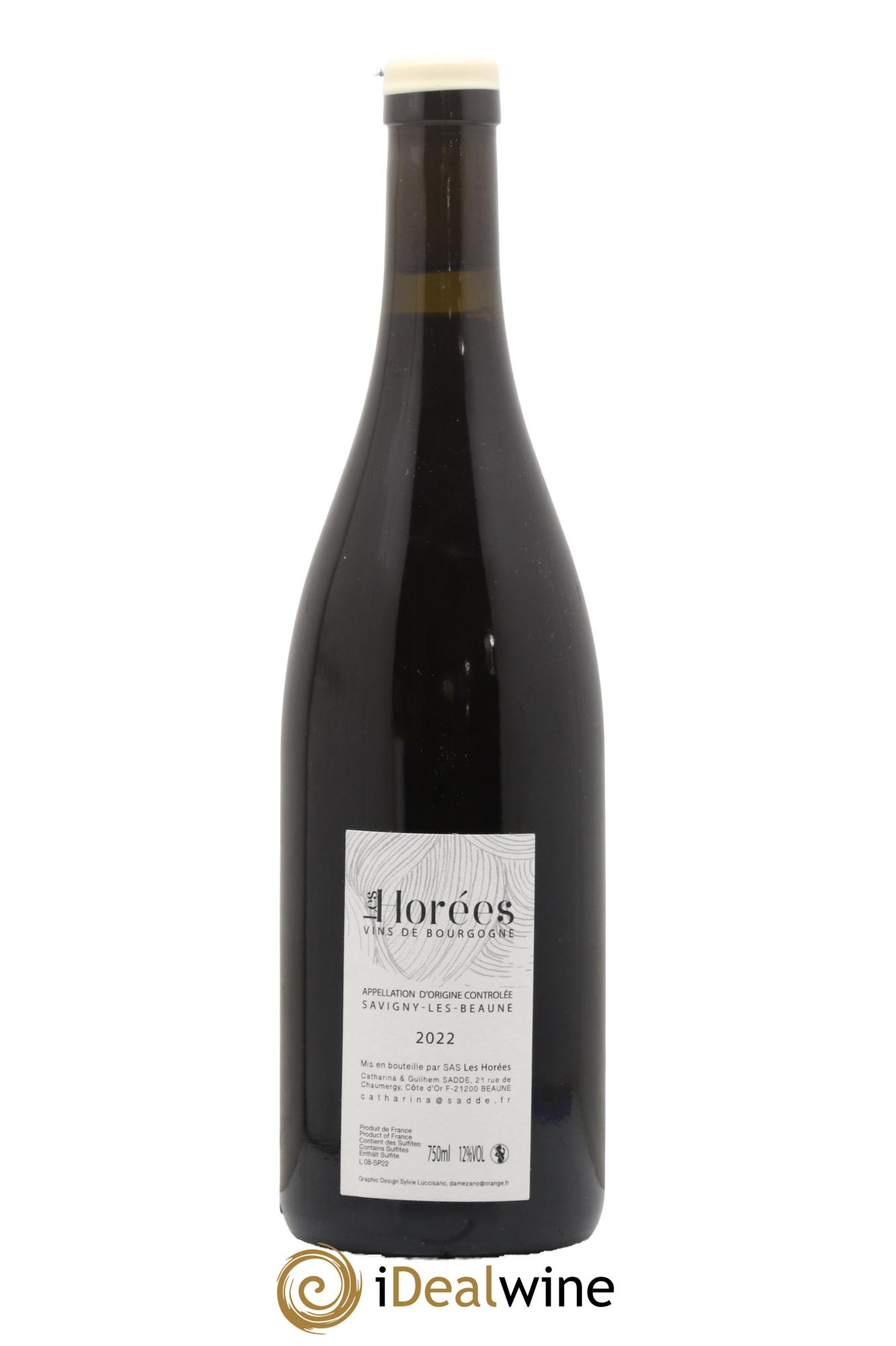 Savigny-lès-Beaune Les Plaisirs et les jours Les Horées 2022 - Posten von 1 Flasche - 1