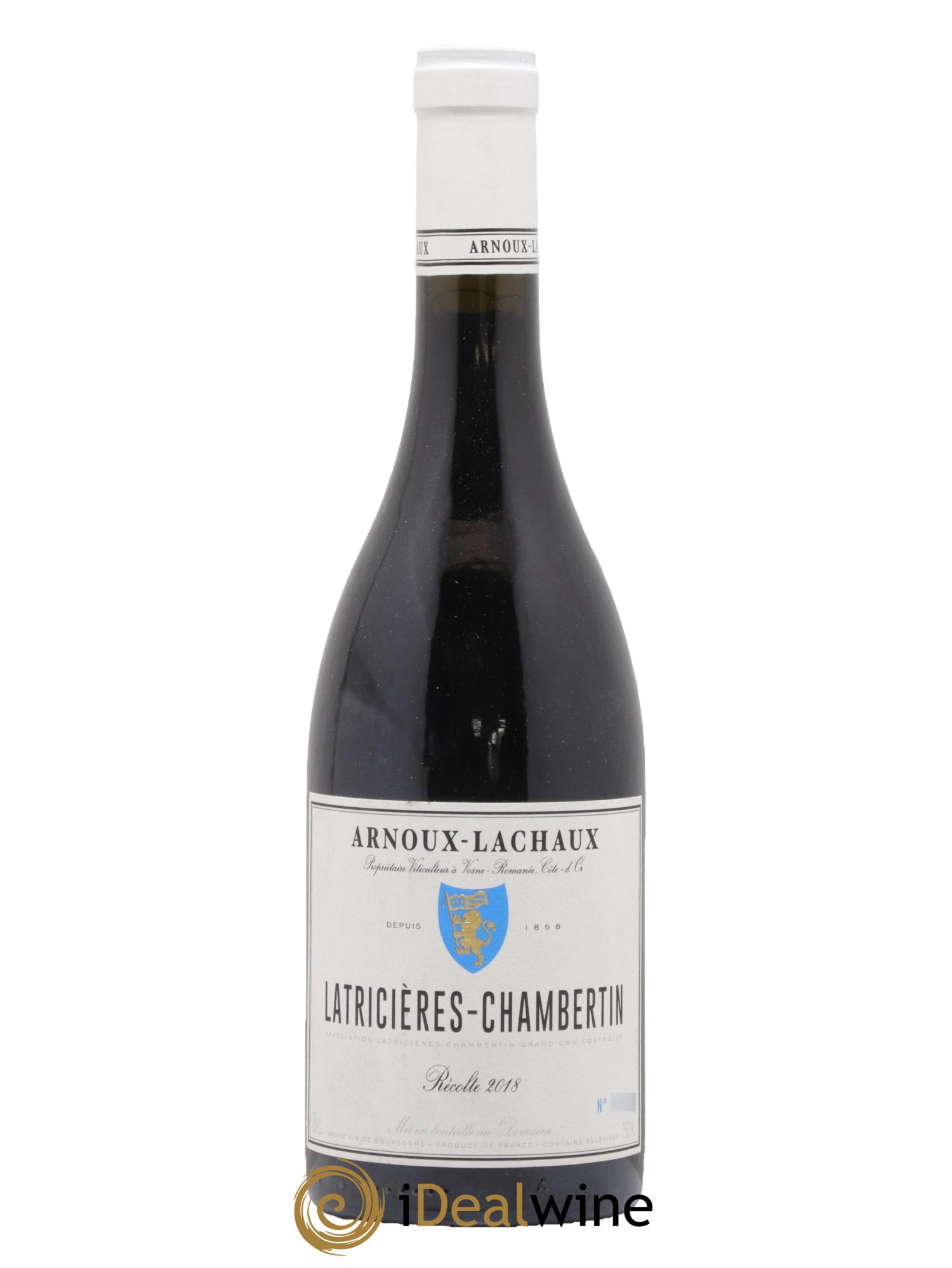 Latricières-Chambertin Grand Cru Arnoux-Lachaux (Domaine) 2018 - Lot de 1 bouteille - 0