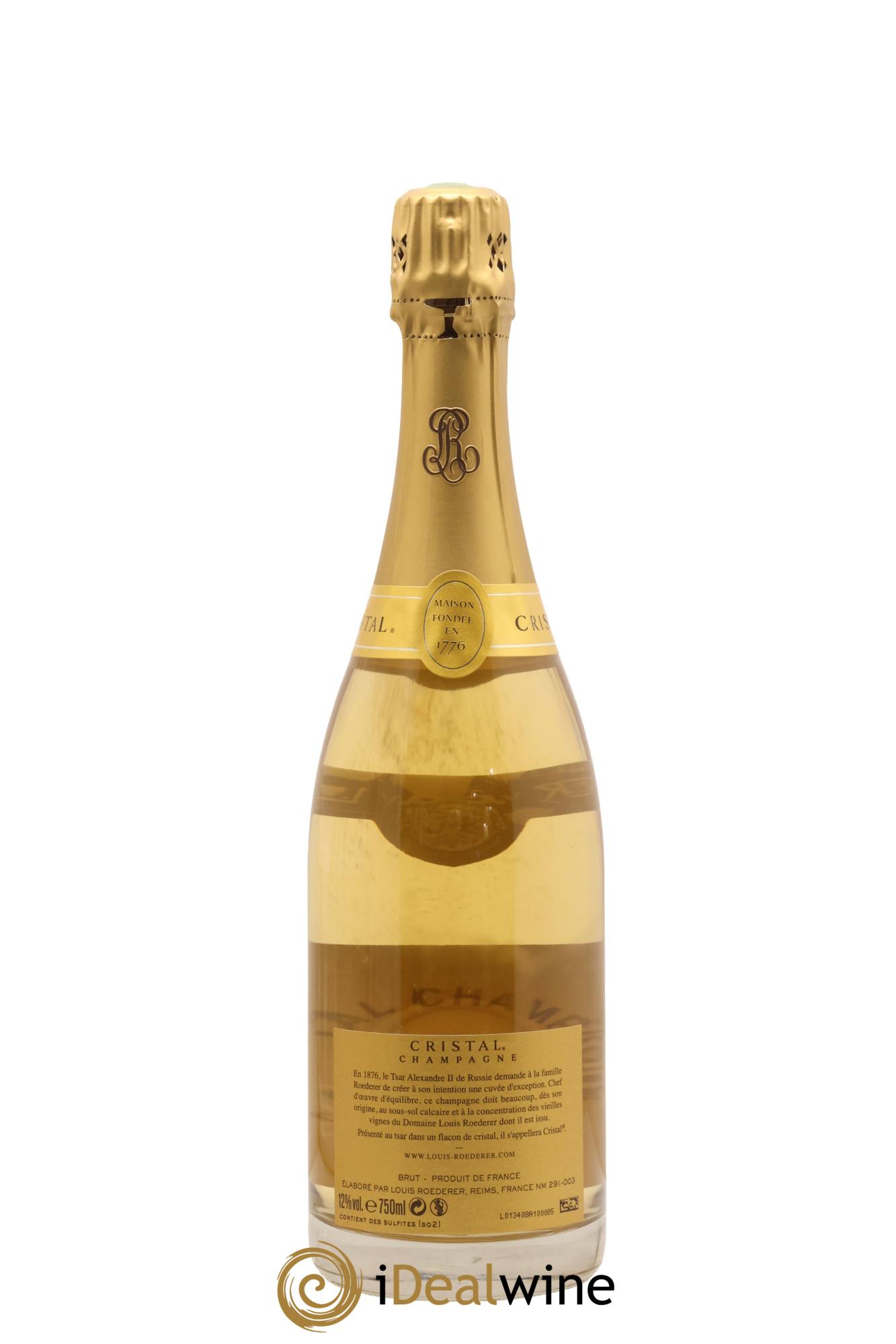 Cristal Louis Roederer 2012 - Lote de 1 botella - 2
