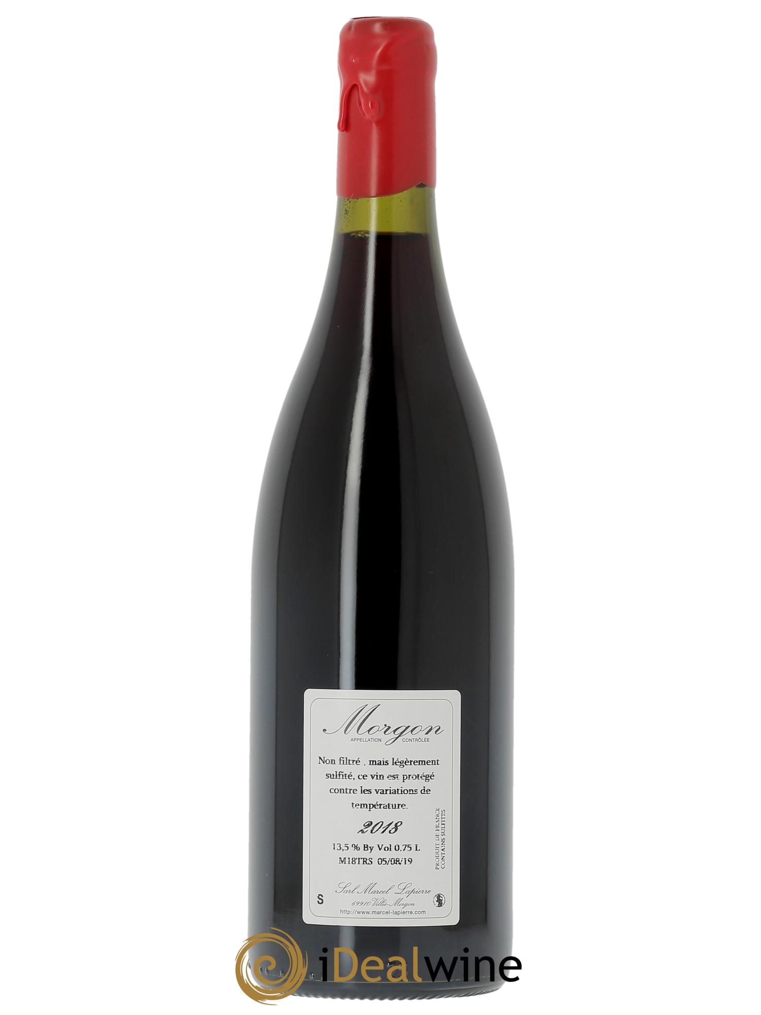 Morgon Marcel Lapierre (Domaine) 2018 - Lot de 1 bouteille - 1