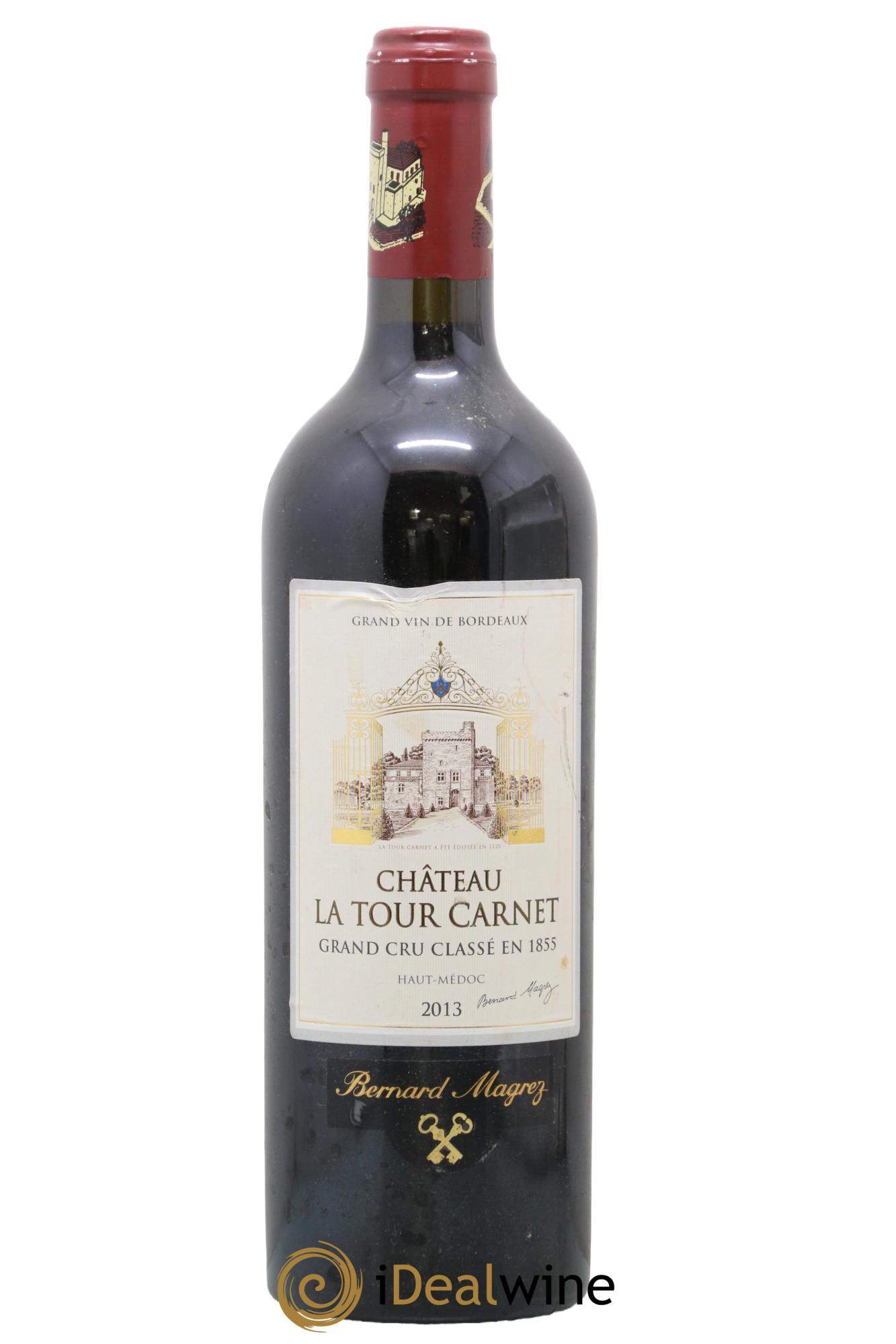 Château la Tour Carnet 4ème Grand Cru Classé 2013 - Posten von 1 Flasche - 0
