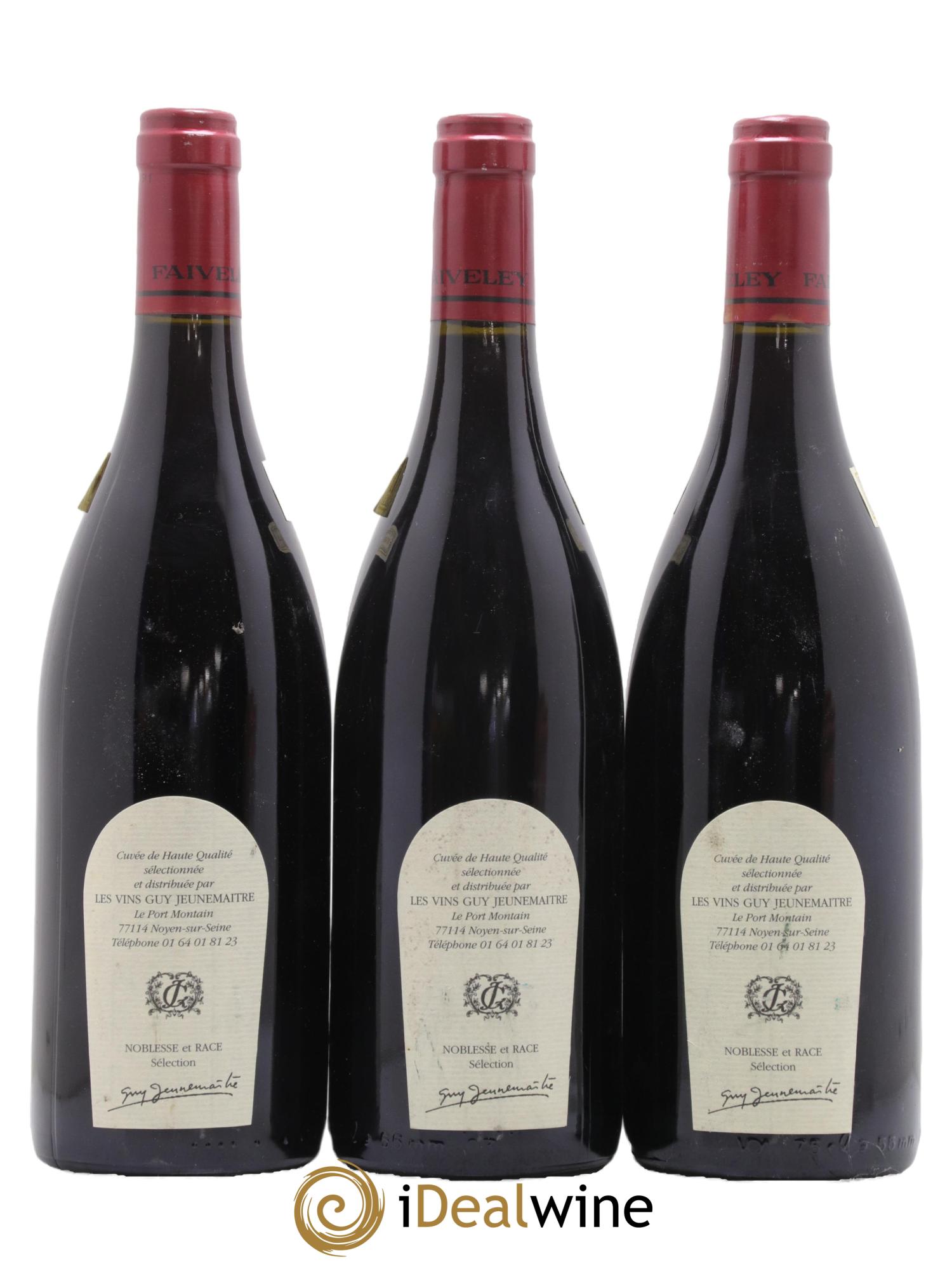 Chambertin Clos de Bèze Grand Cru Faiveley 1999 - Lot of 3 bottles - 1