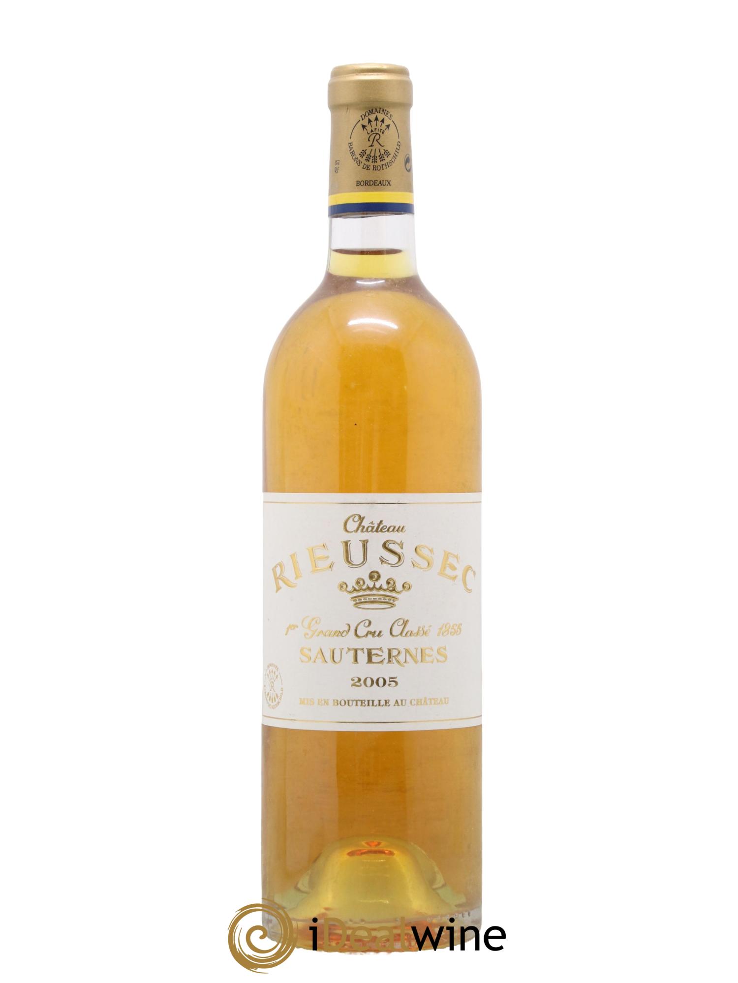 Château Rieussec 1er Grand Cru Classé 2005 - Posten von 1 Flasche - 0