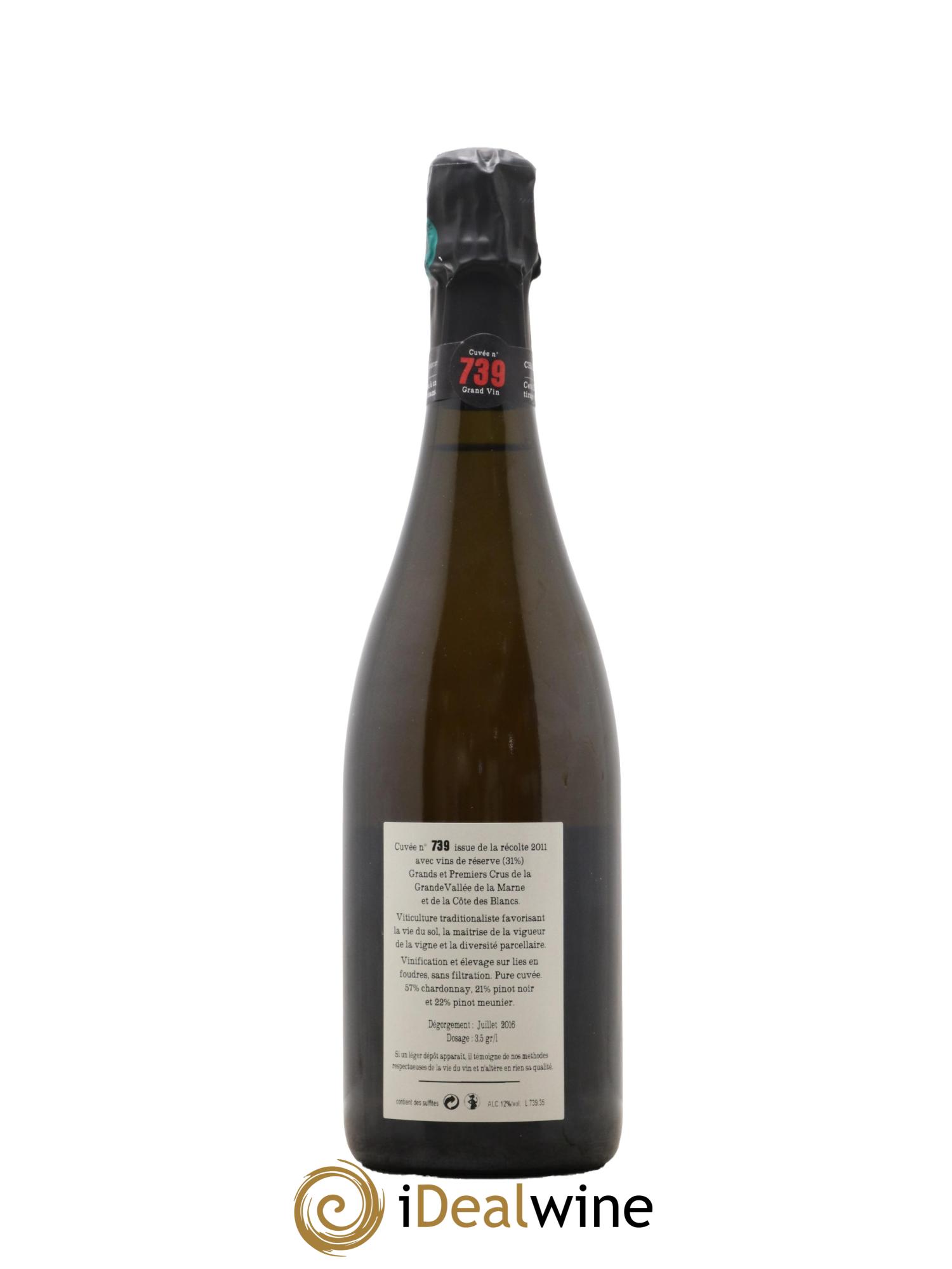 Cuvée 739 Jacquesson  - Lot of 1 bottle - 1