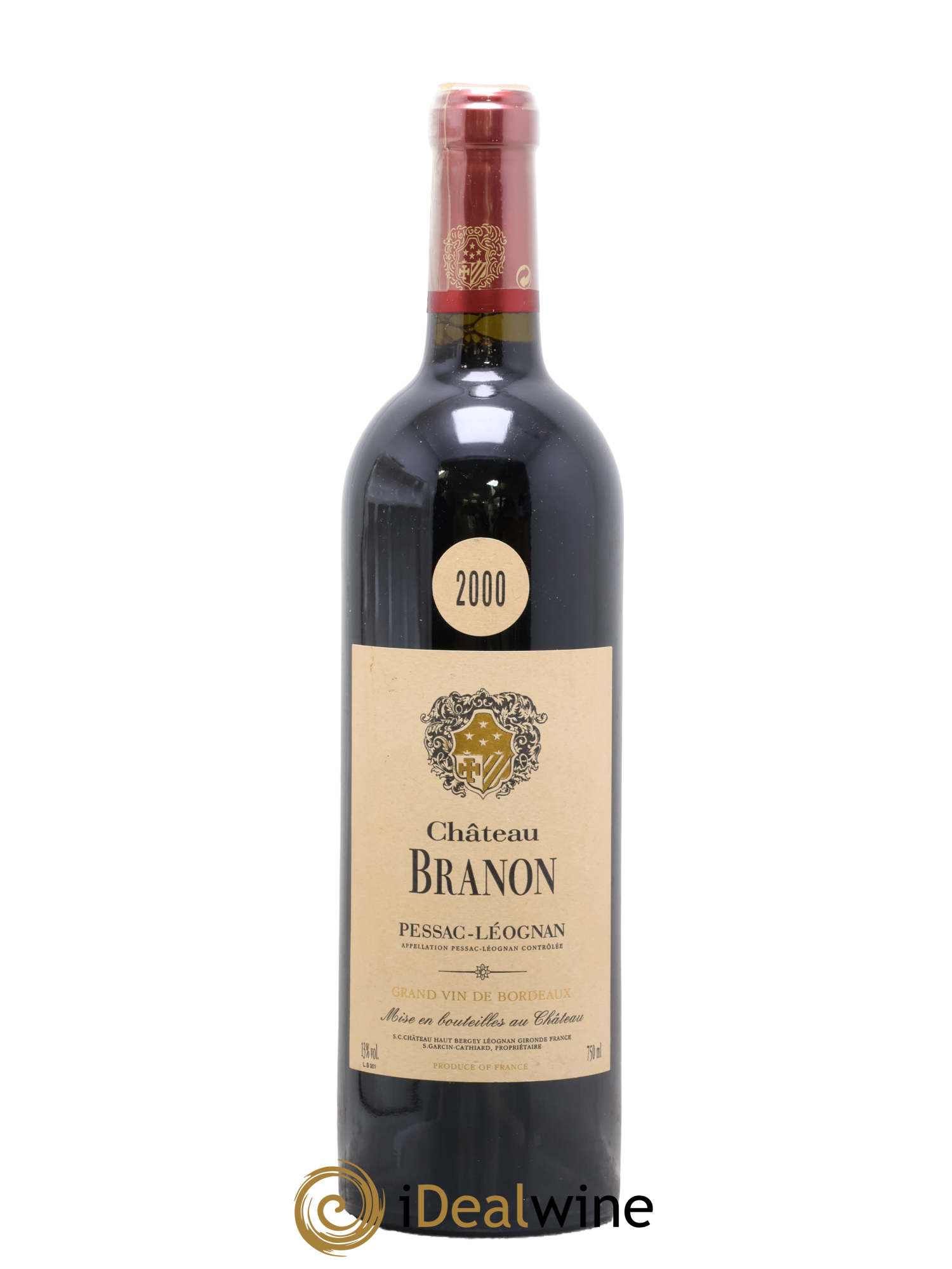 Château Branon 2000 - Lot de 1 bouteille - 0