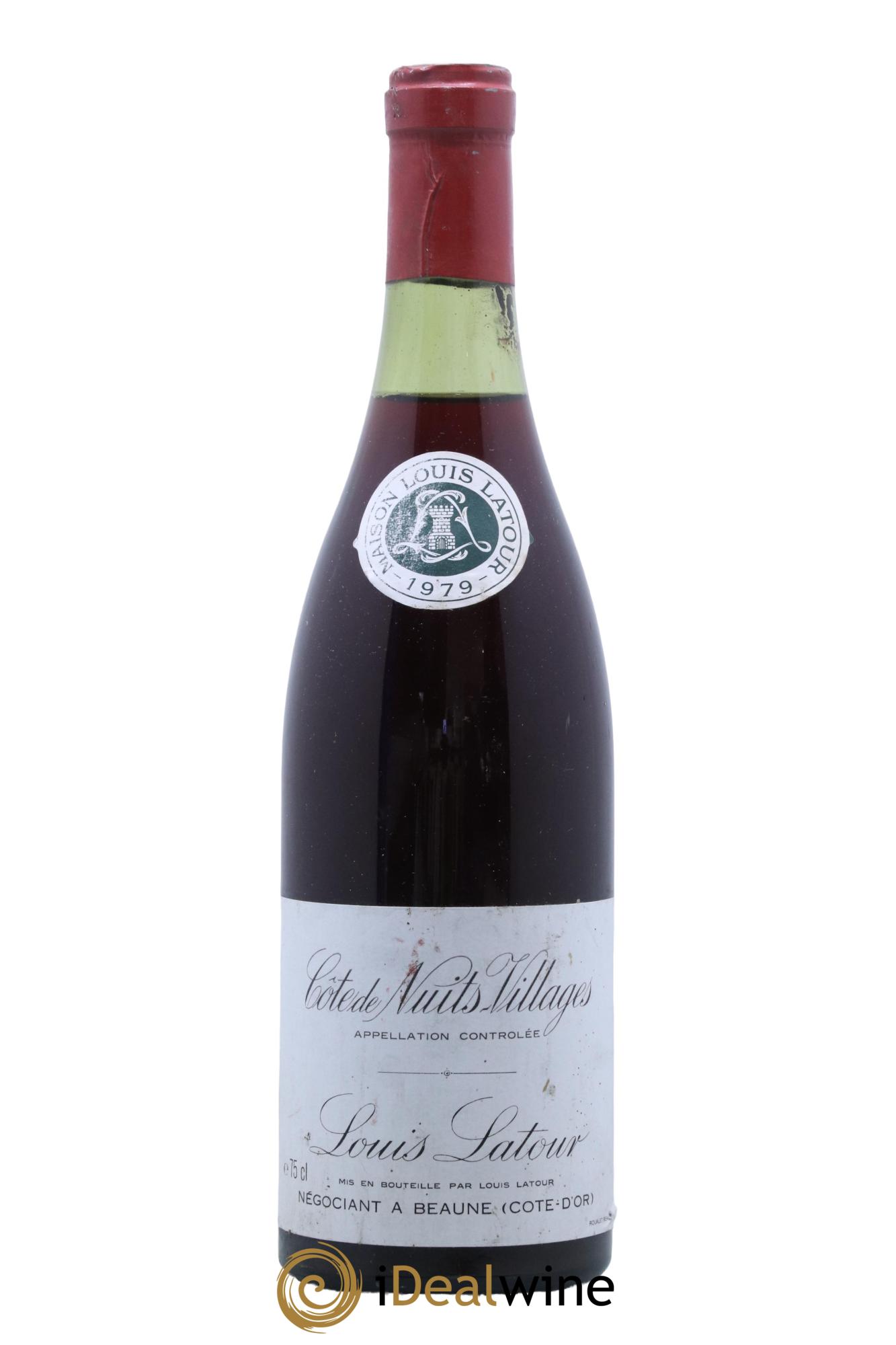 Côte de Nuits-Villages Maison Louis Latour 1979 - Lot de 1 bouteille - 0