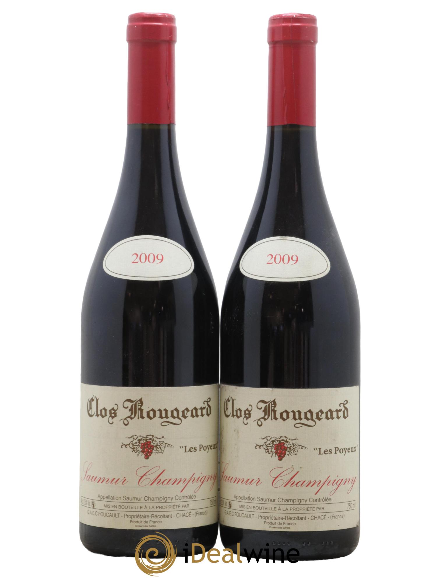 Saumur-Champigny Les Poyeux Clos Rougeard 2009 - Lot de 2 bouteilles - 0