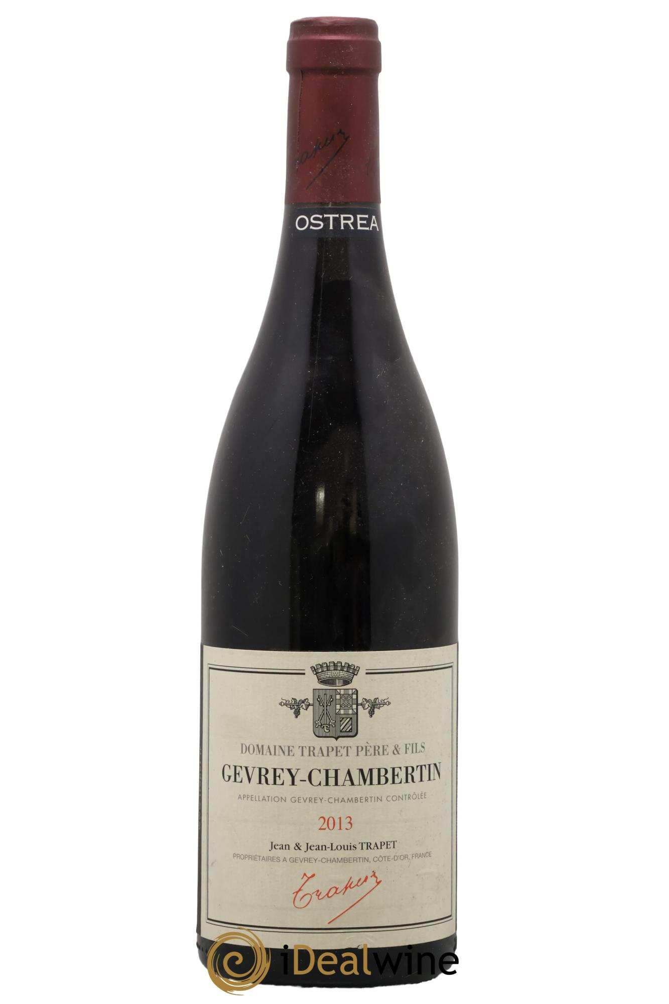 Gevrey-Chambertin Ostrea Domaine Trapet 2013 - Lot de 1 bouteille - 0