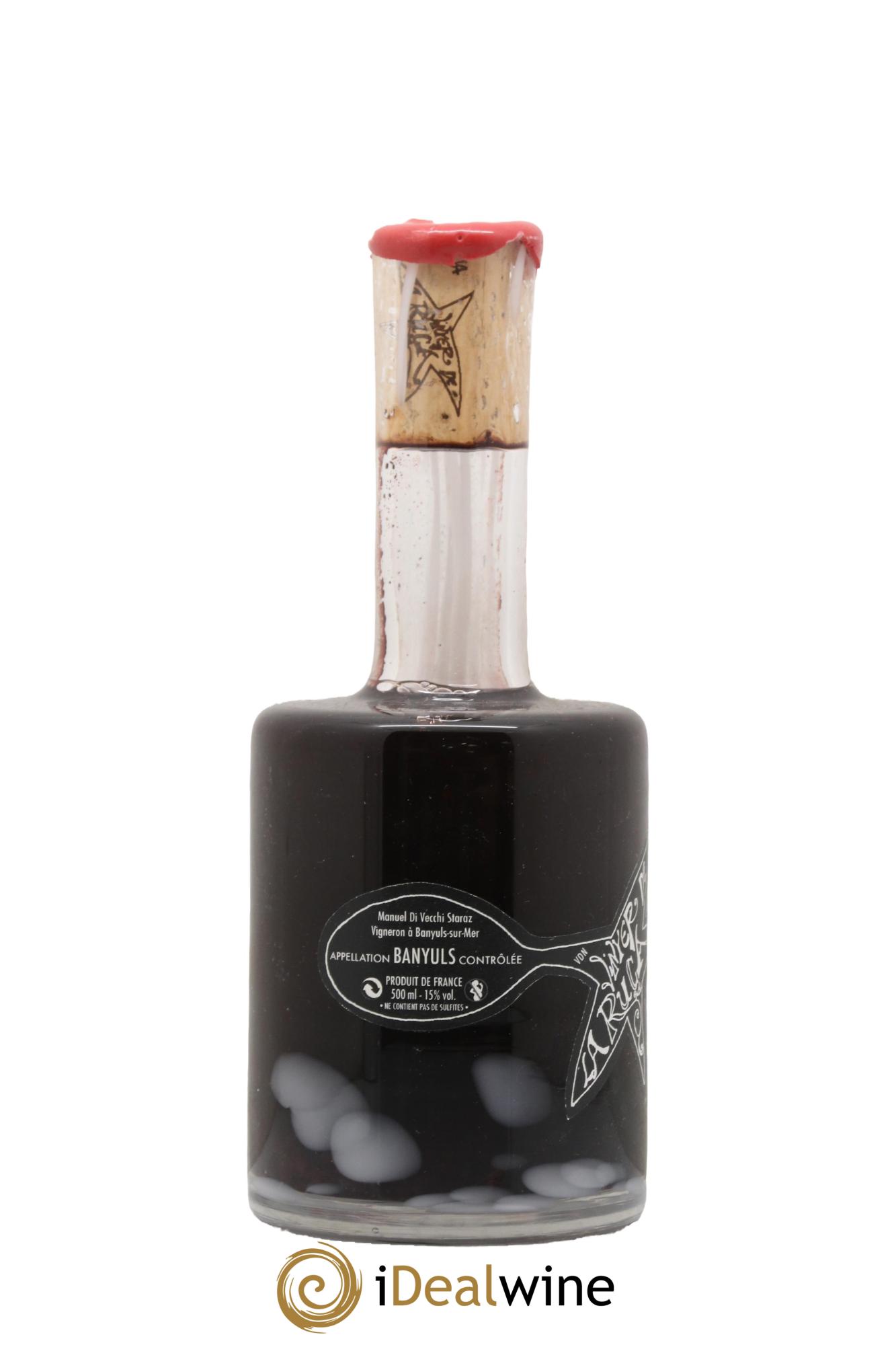 Banyuls Staraz Vinyer De La Ruca Manuel Di Vecchi 2016 - Lot de 1 format 50cl - 1