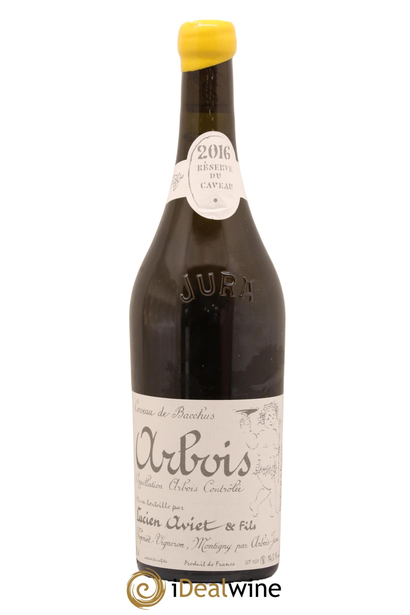 Arbois Savagnin Reserve du Caveau Cuvée des Docteurs Domaine Lucien Aviet et Fils 2016 - Lot de 1 bouteille - 0