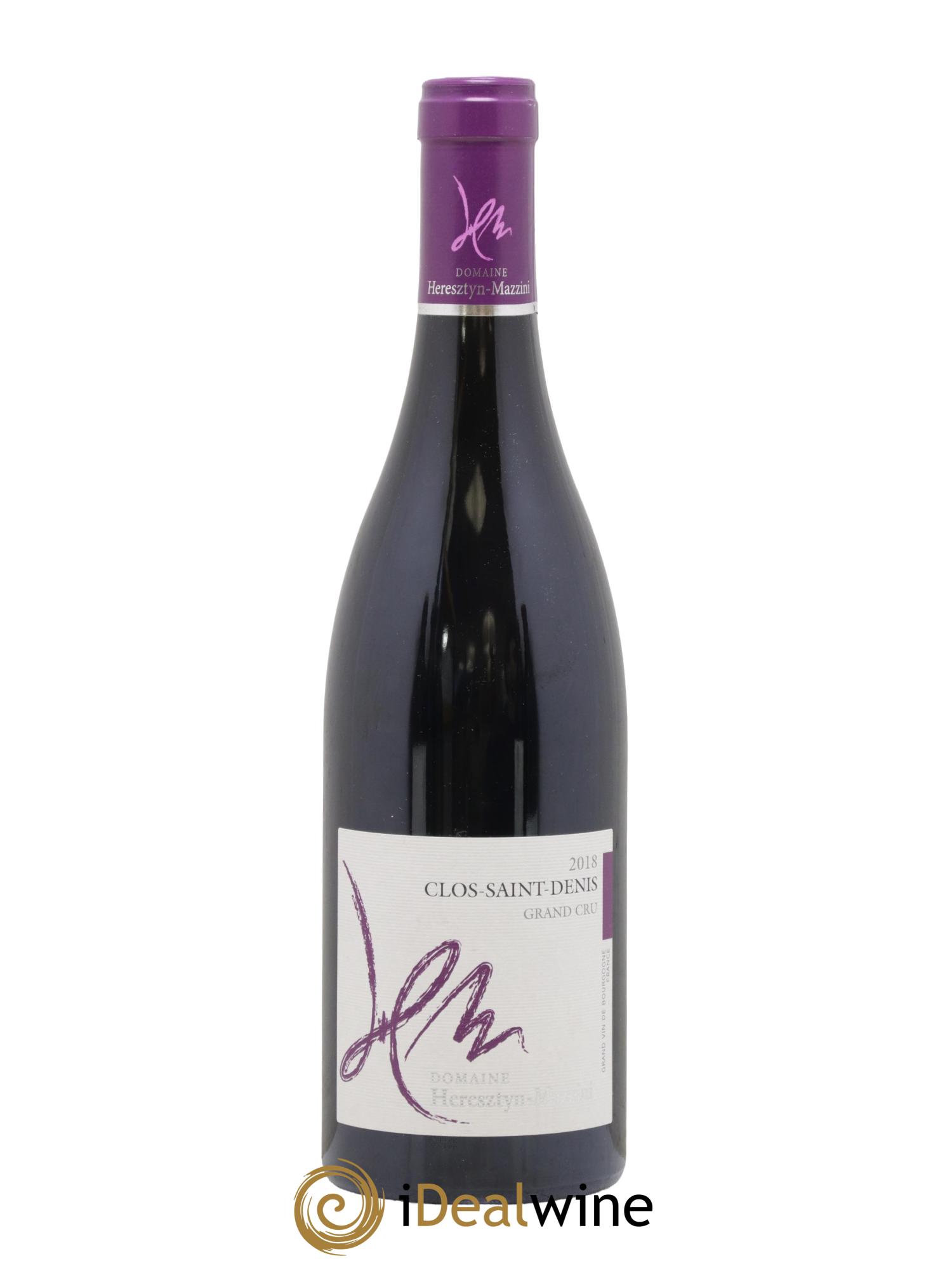 Clos Saint-Denis Grand Cru Heresztyn-Mazzini 2018 - Lot de 1 bouteille - 0