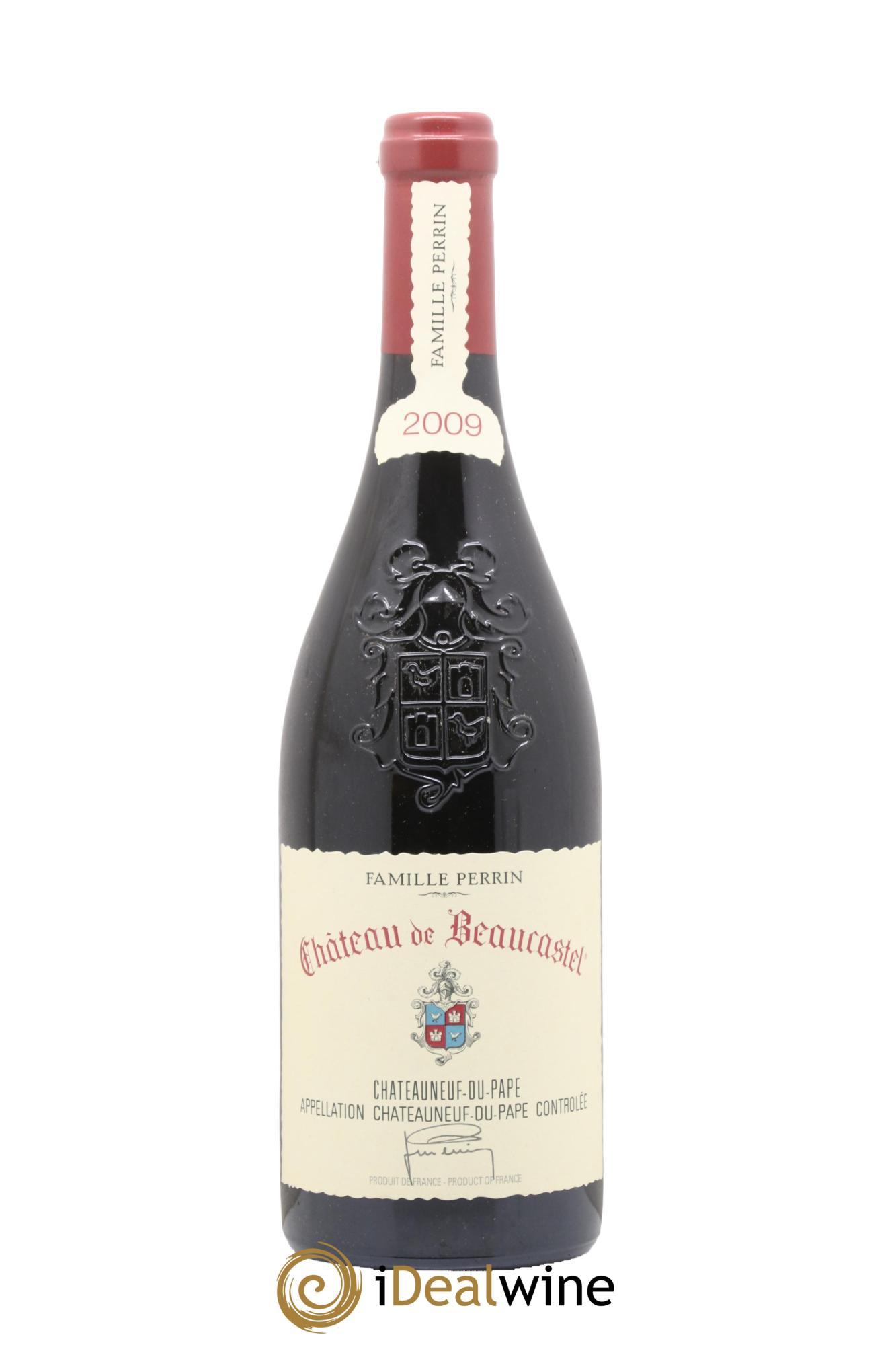 Châteauneuf-du-Pape Château de Beaucastel Famille Perrin 2009 - Lot of 1 bottle - 0