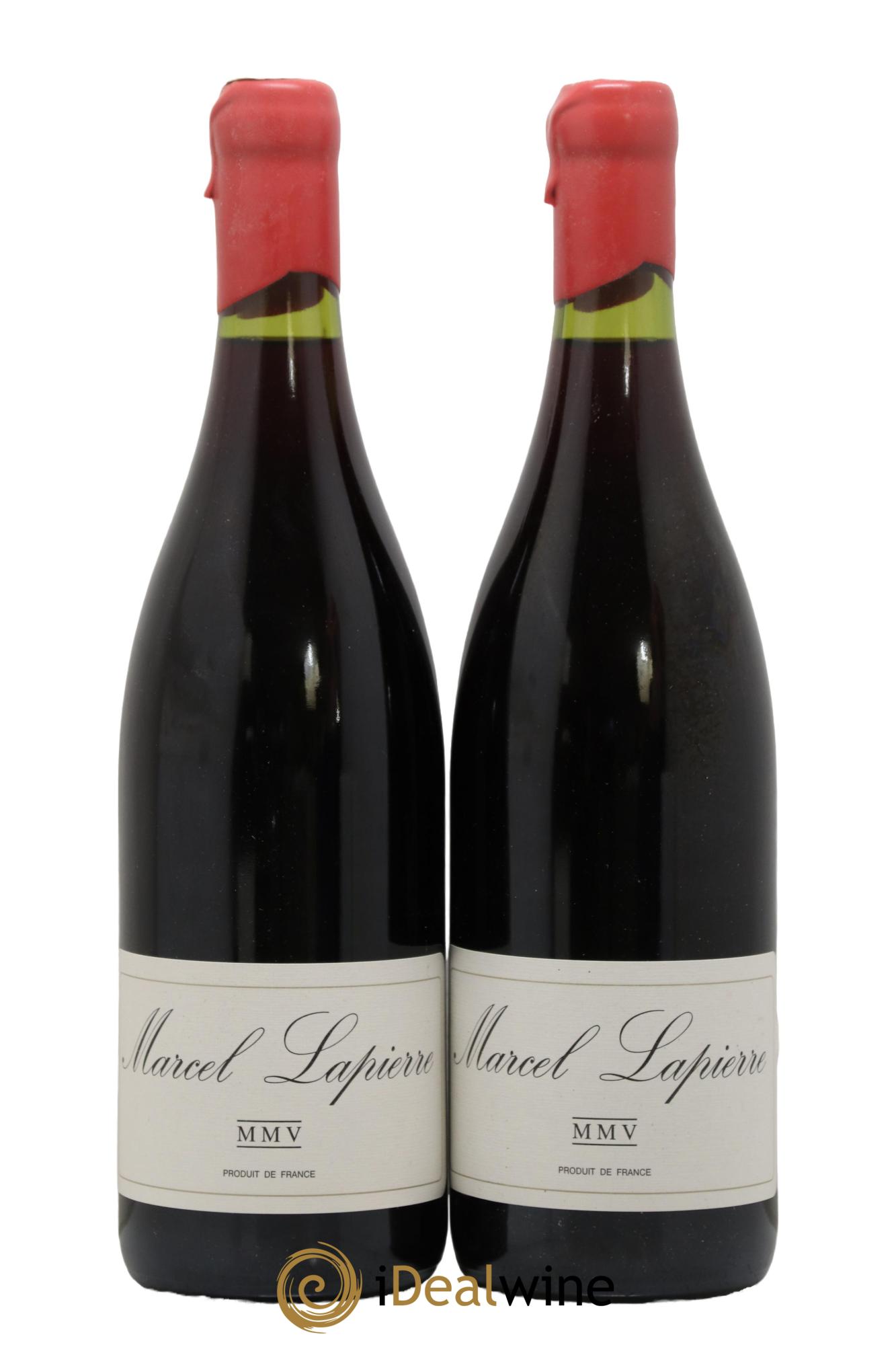 Morgon Cuvée Marcel Lapierre Marcel Lapierre (Domaine) 2005 - Lot de 2 bouteilles - 0